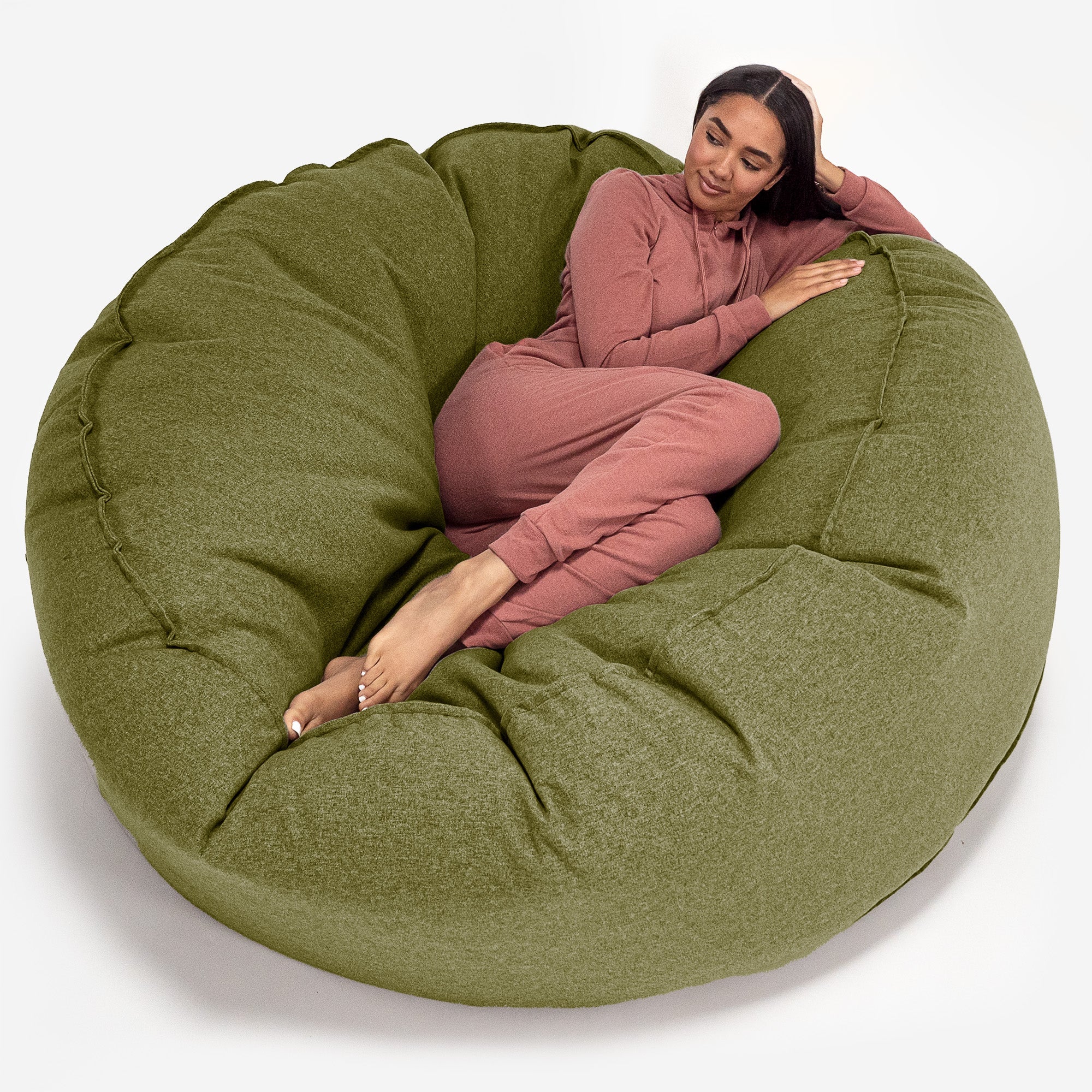 Mega-Mammoth Sofa Sitzsack XXL Ersatz Bezug - Interalli Wolle - Image 4