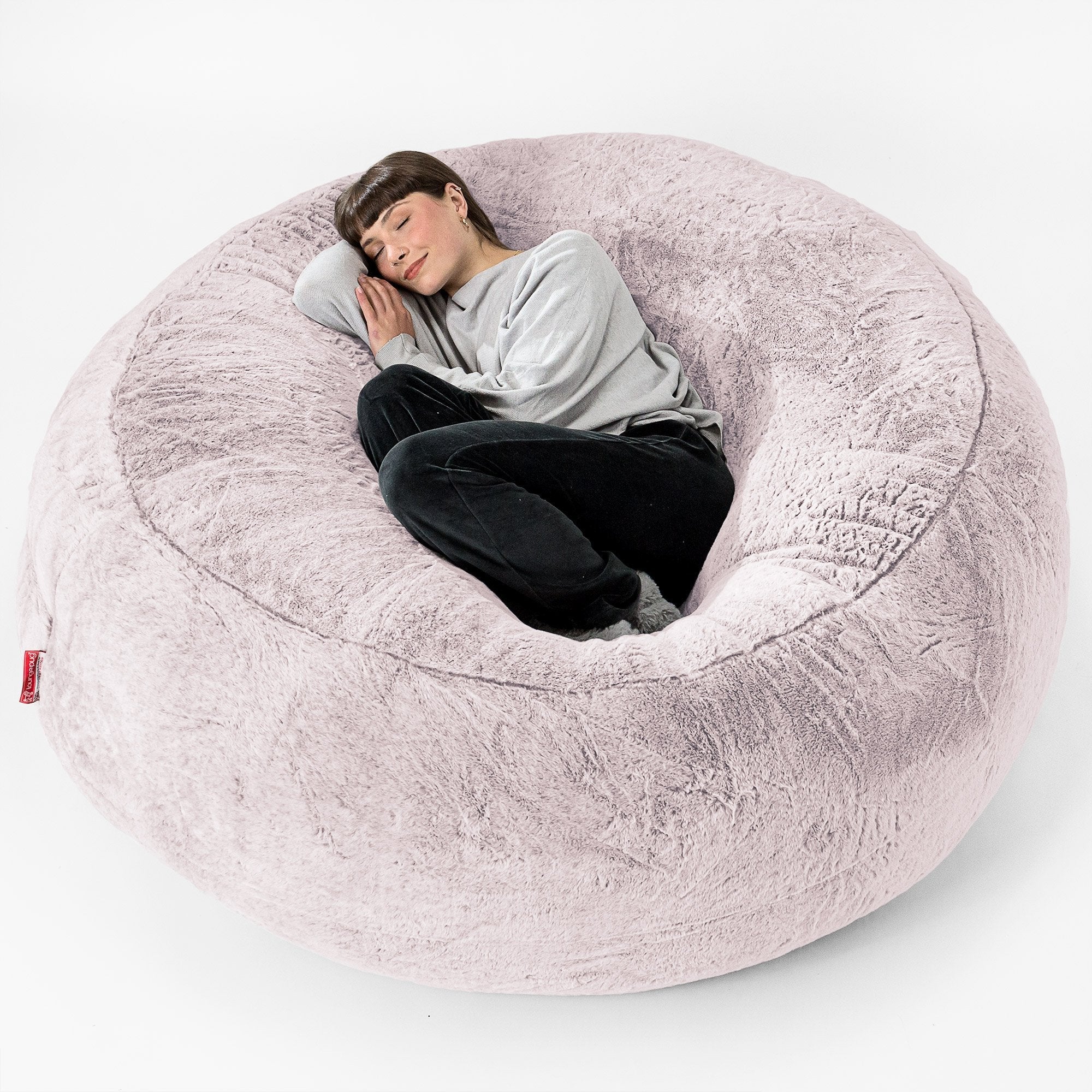 Mega-Mammoth Sofa Sitzsack XXL Ersatz Bezug - Kaninchen Kunstfell - Image 2