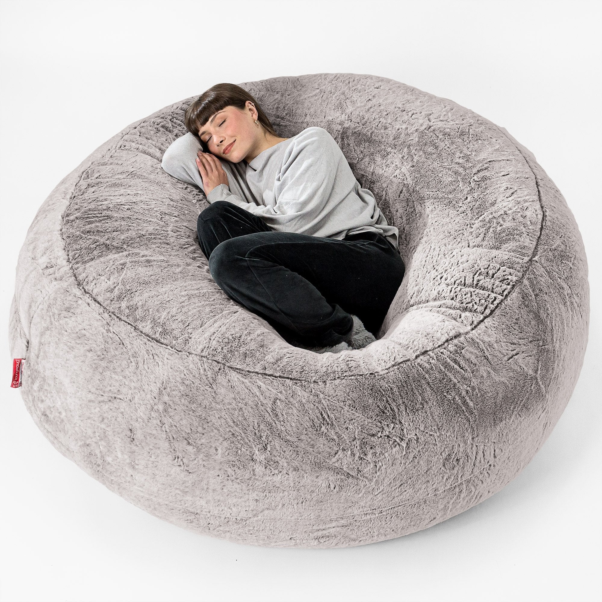 Mega-Mammoth Sofa Sitzsack XXL Ersatz Bezug - Kaninchen Kunstfell - Image 4