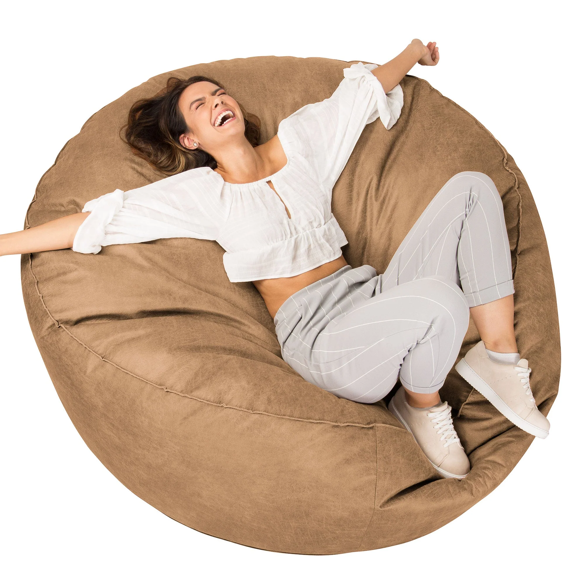 Mega-Mammoth Sofa Sitzsack XXL Ersatz Bezug - Vintage Leder - Image 2