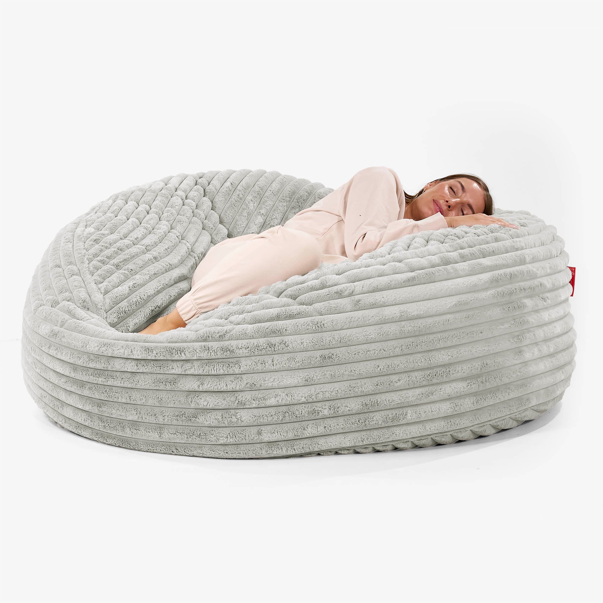 Mega-Mammoth Sofa Sitzsack XXL - Ultra Plüsch Cord Salbeigrün - Image 3