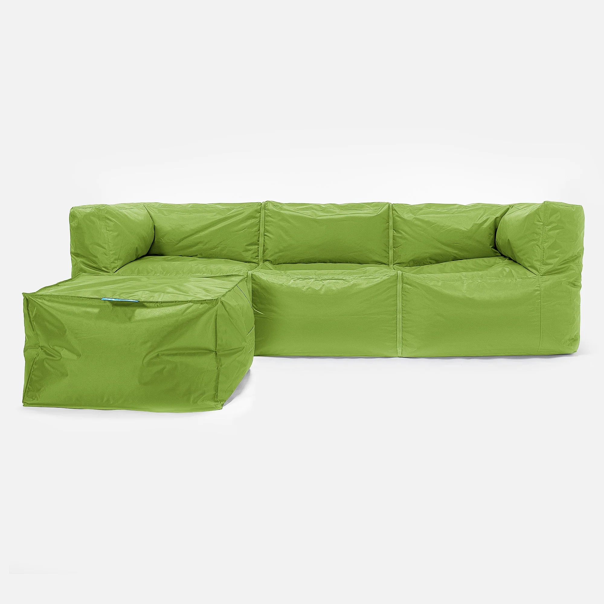 Modulare Sitzsacksofa 3 Stücke - SmartCanvas™ Hellgrün - Image 2