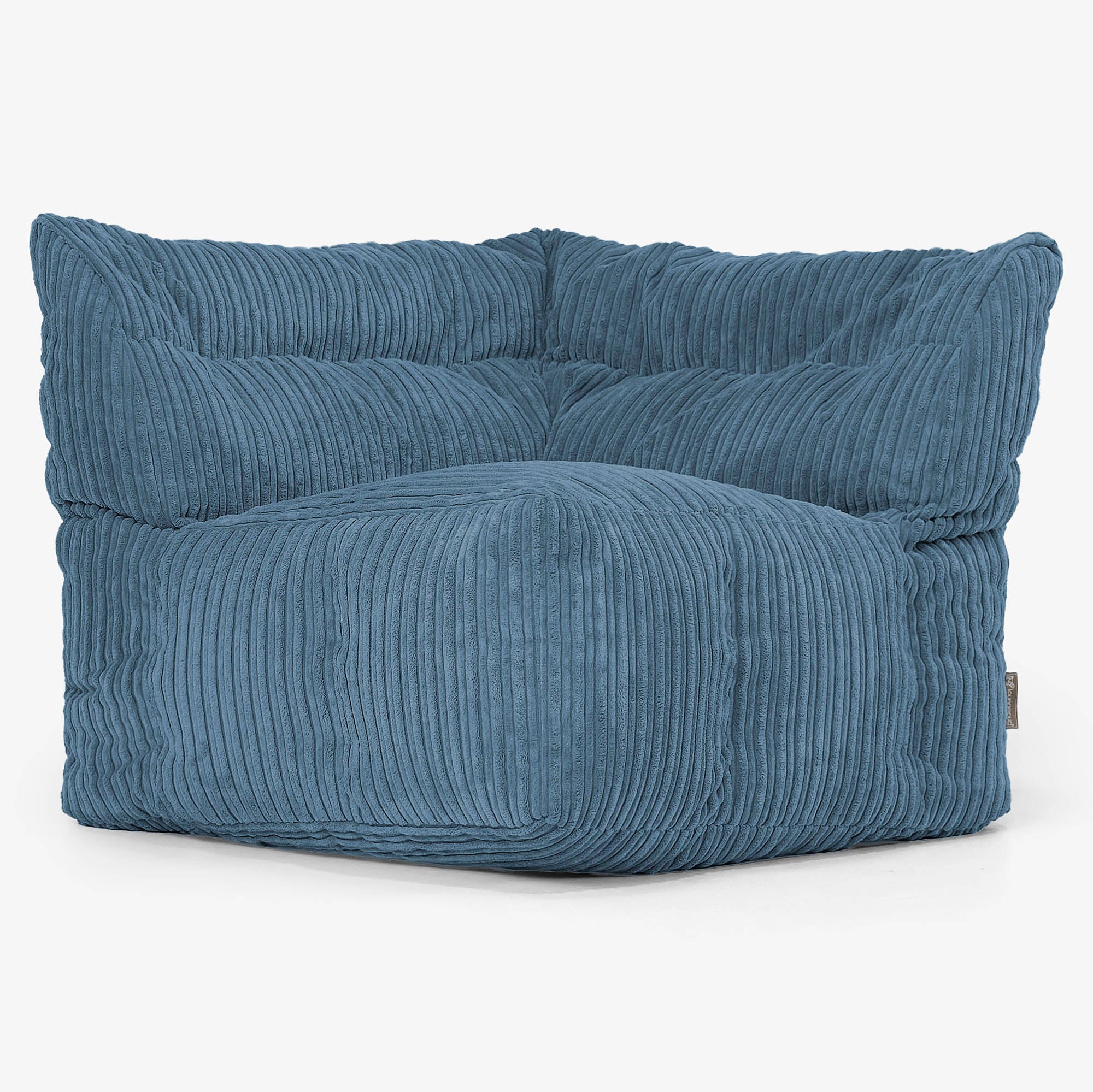 Modulares Sofa Sitzsack, Linkes Eckteil - Cord Marineblau - Image 2