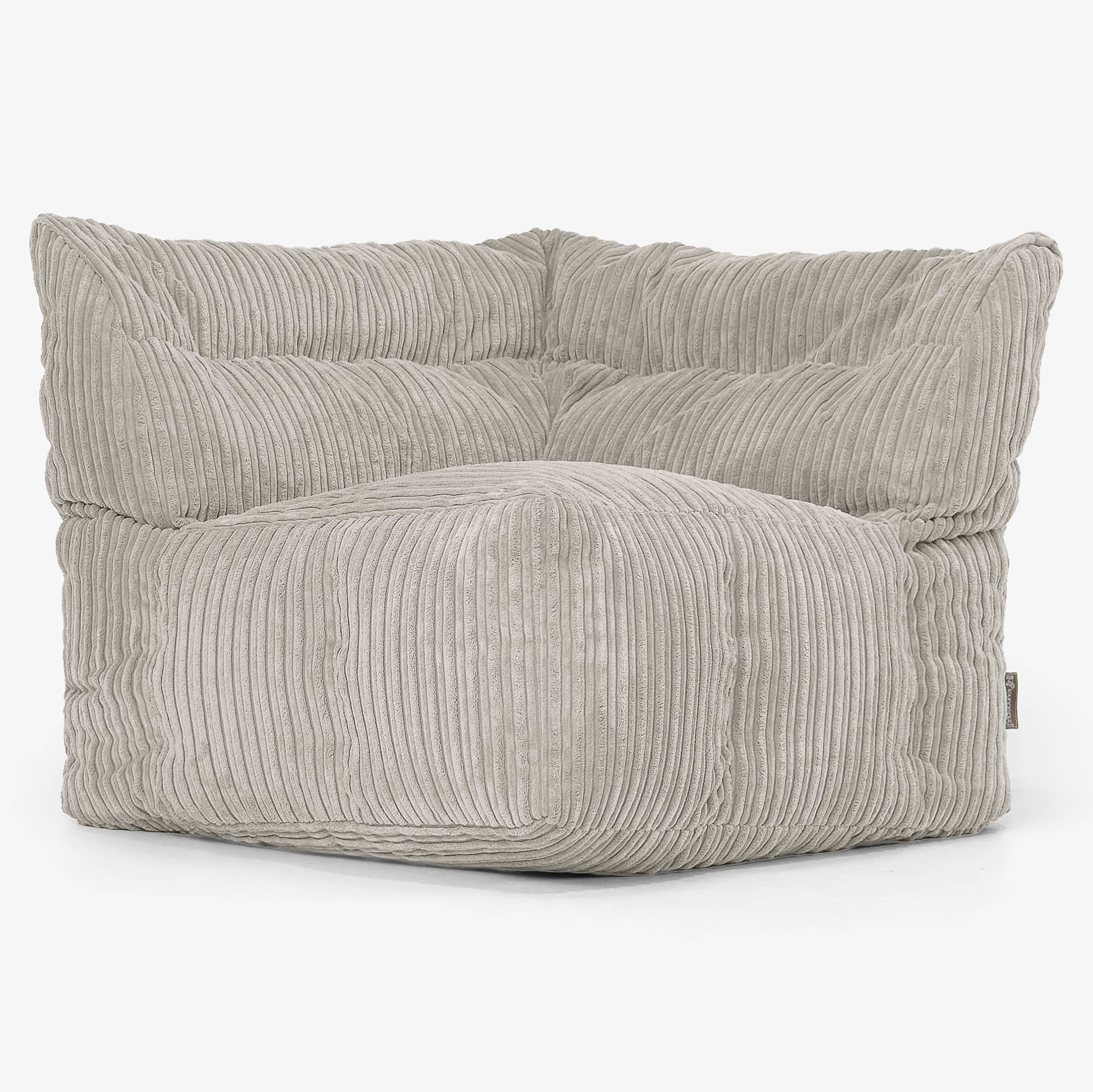 Modulares Sofa Sitzsack, Linkes Eckteil - Cord Nerzfarben - Image 2