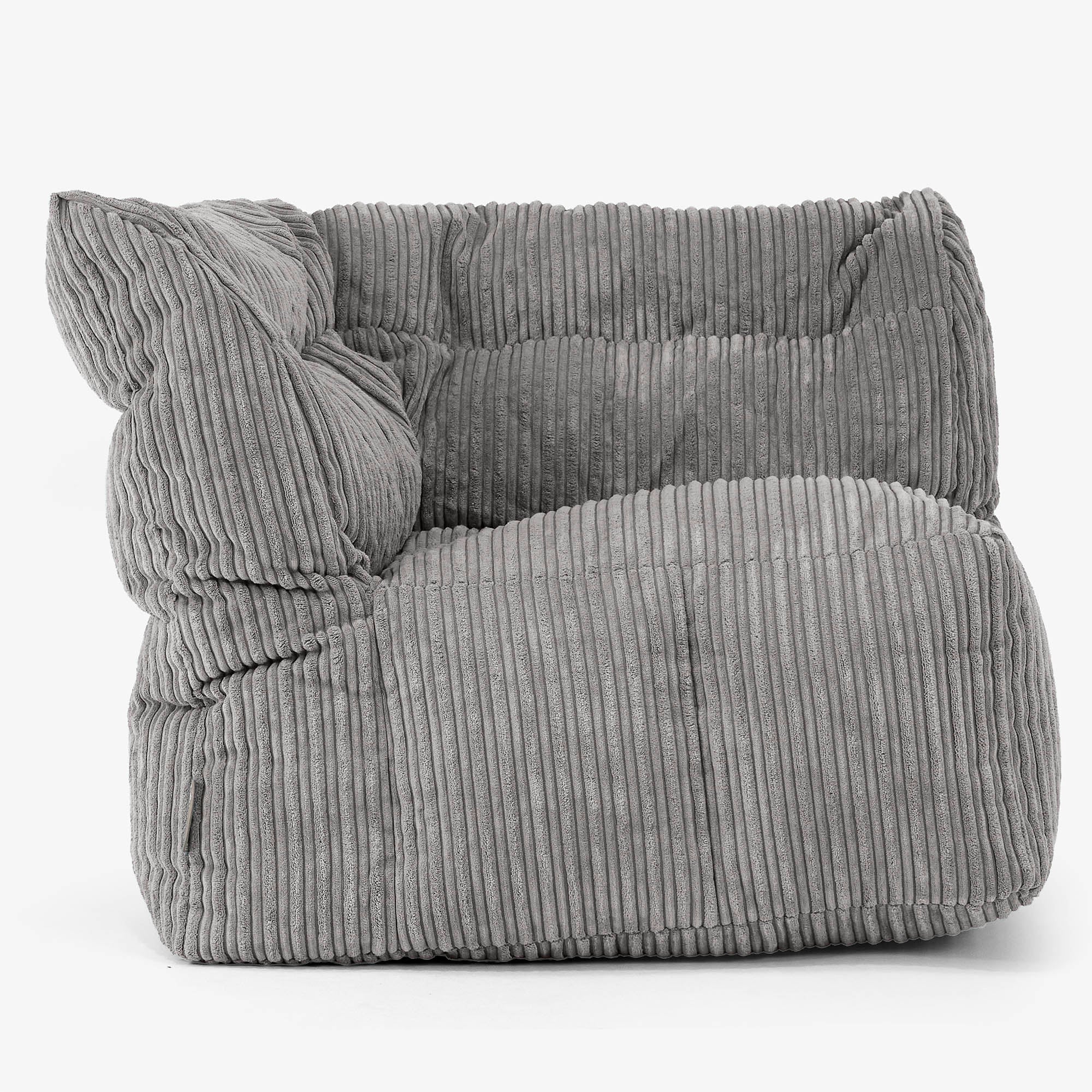 Modulares Sofa Sitzsack, Linkes Eckteil Ersatz Bezug - Cord - Image 5