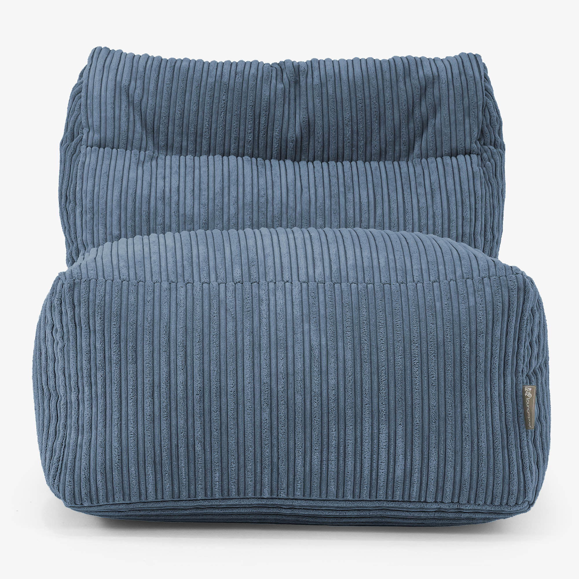 Modulares Sofa Sitzsack, Mittelteil - Cord Marineblau - Image 2