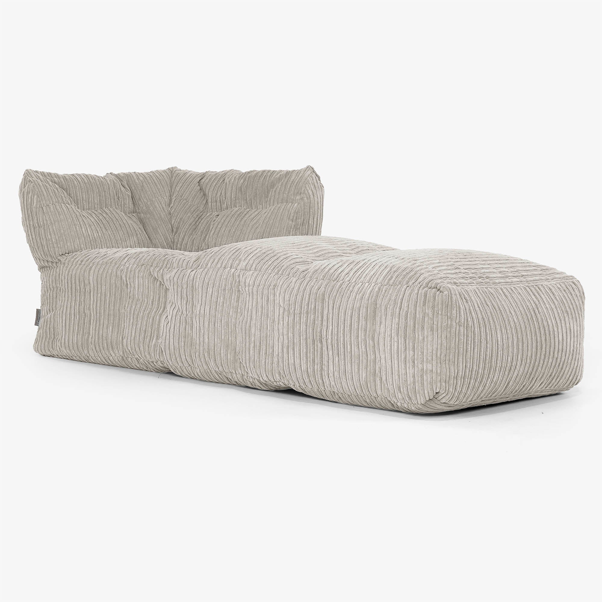 Modulares Sofa Sitzsack, Rechte Chaiselongue Ersatz Bezug - Cord - Image 7