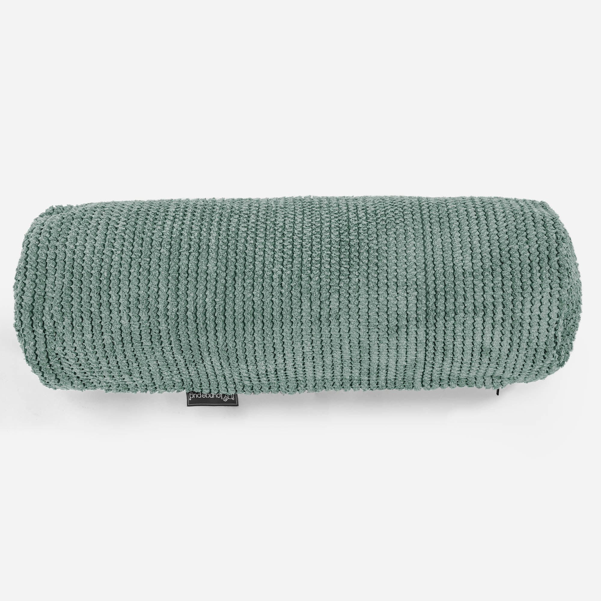 Nackenrolle Dekokissen / Sofa Kissenbezug 20 x 55cm - Pom-Pom Moosgrün - Image 2