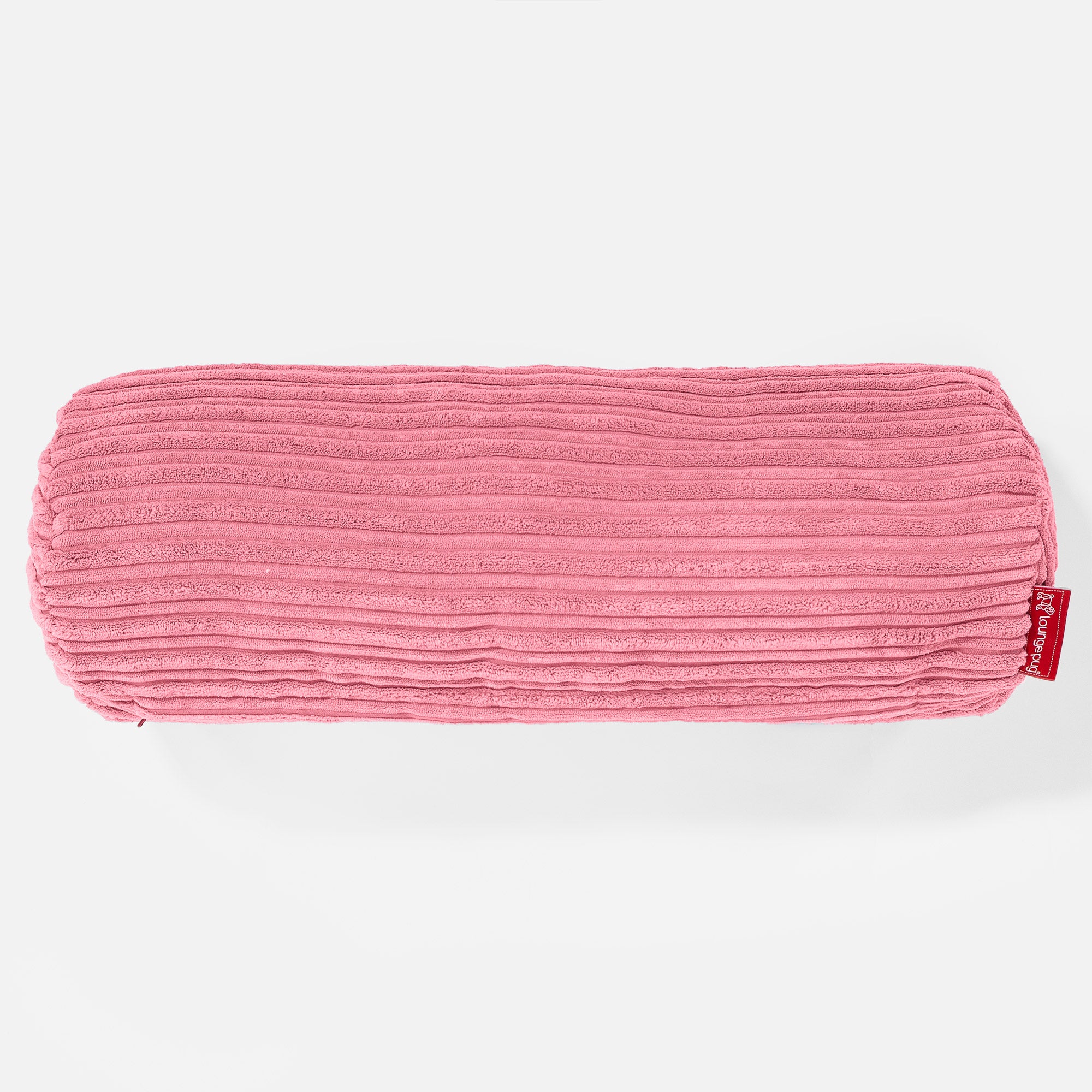 Nackenrolle Dekokissen / Sofa Kissenbezug 20 x 55cm - Cord Koralle - Image 2