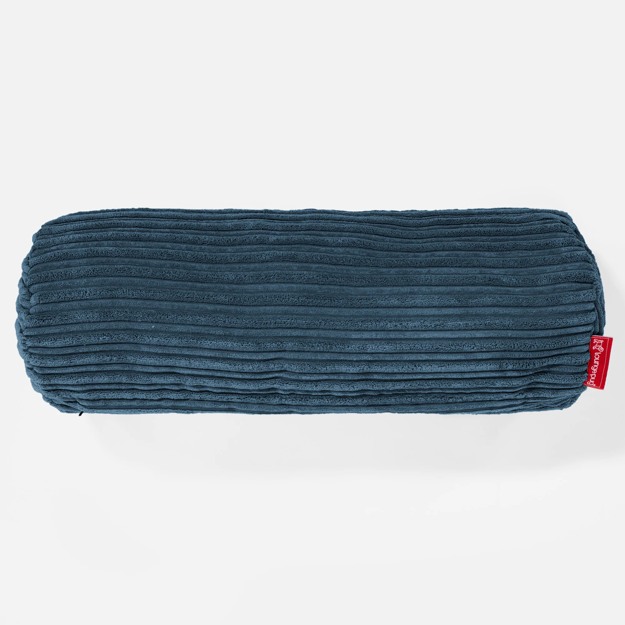 Nackenrolle Dekokissen / Sofa Kissenbezug 20 x 55cm - Cord Marineblau - Image 2