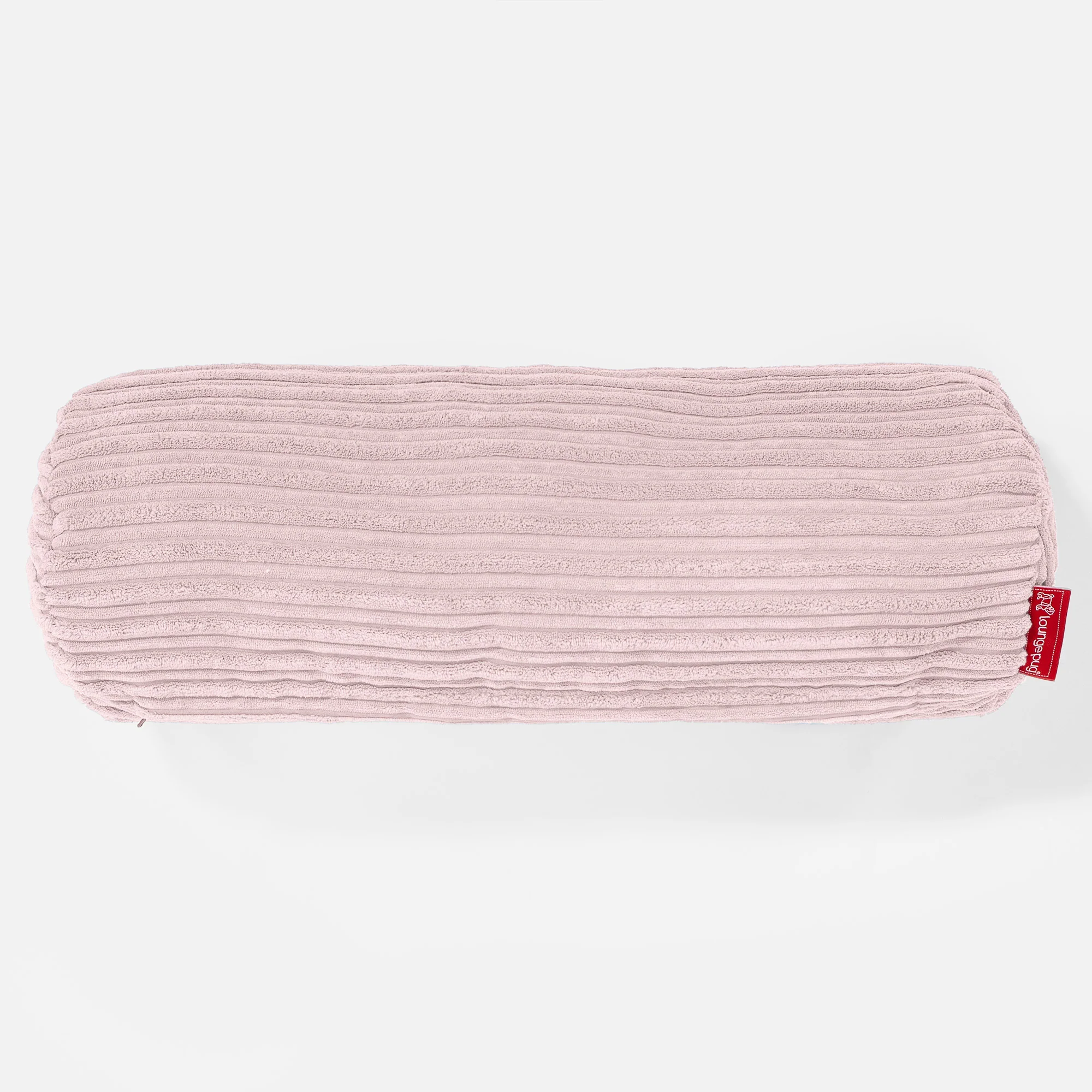 Nackenrolle Dekokissen / Sofa Kissenbezug 20 x 55cm - Cord Rosa - Image 2