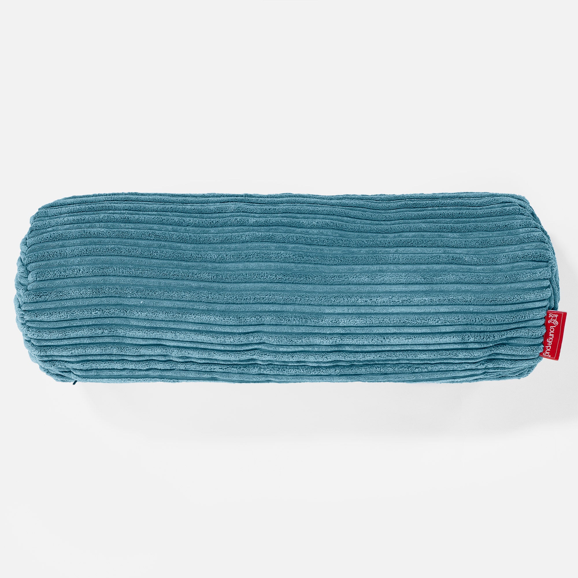 Nackenrolle Dekokissen / Sofa Kissenbezug 20 x 55cm - Cord Türkis - Image 2