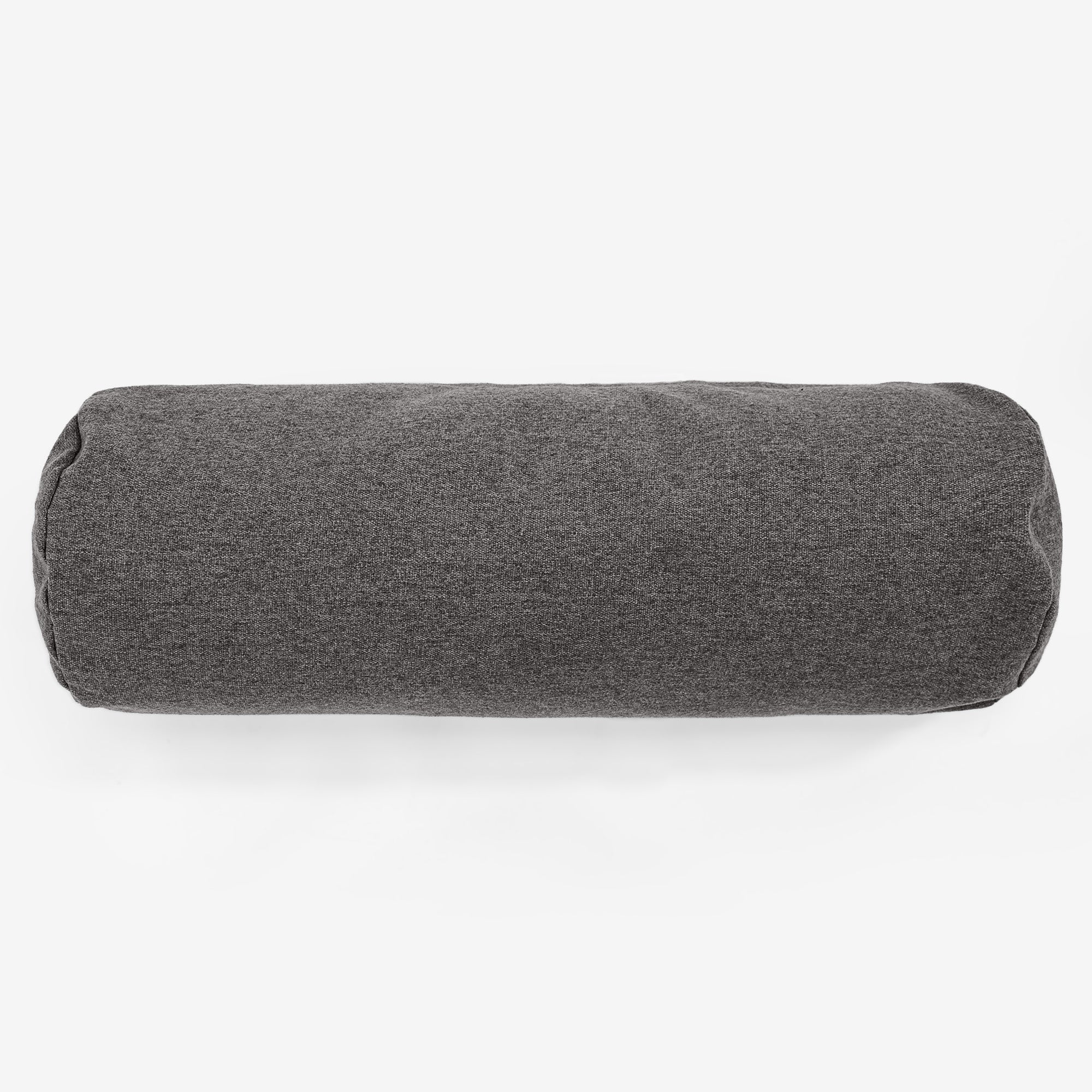 Nackenrolle Dekokissen / Sofa Kissenbezug 20 x 55cm - Interalli Wolle Grau - Image 2