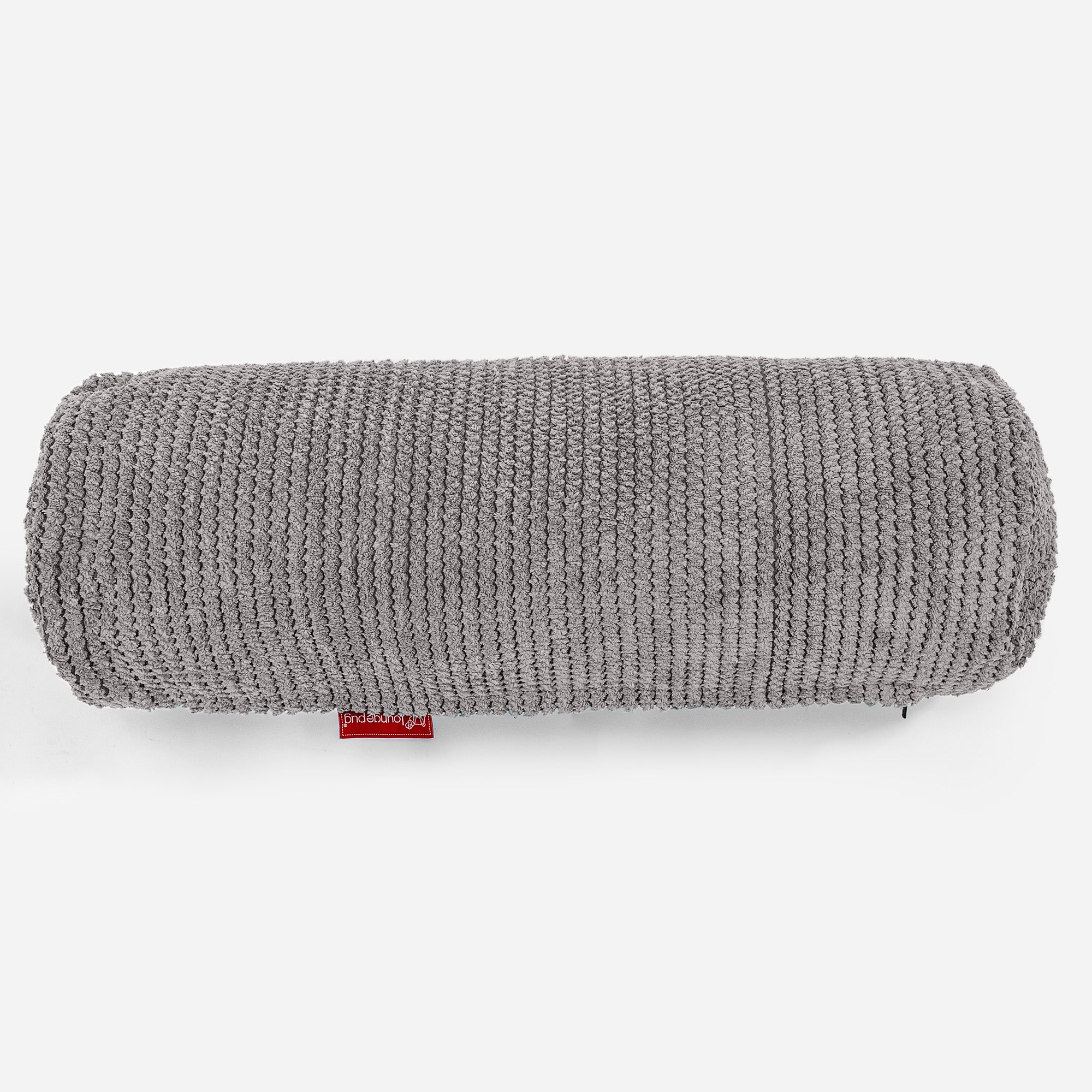 Nackenrolle Dekokissen / Sofa Kissenbezug 20 x 55cm - Pom-Pom Anthrazit - Image 2