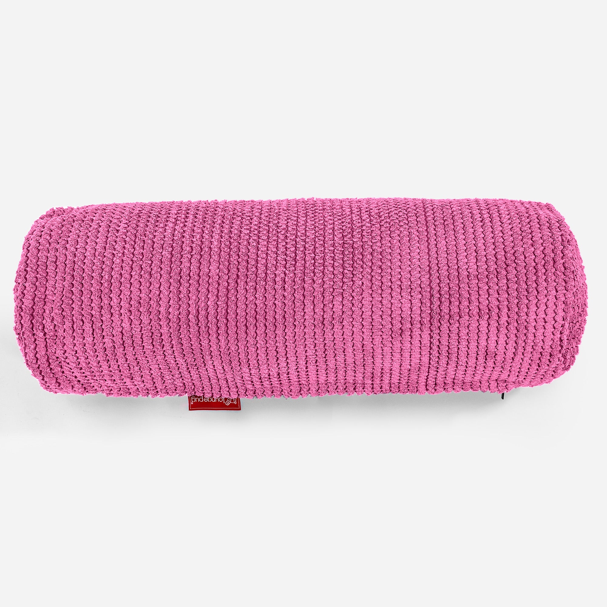 Nackenrolle Dekokissen / Sofa Kissenbezug 20 x 55cm - Pom-Pom Pink - Image 2