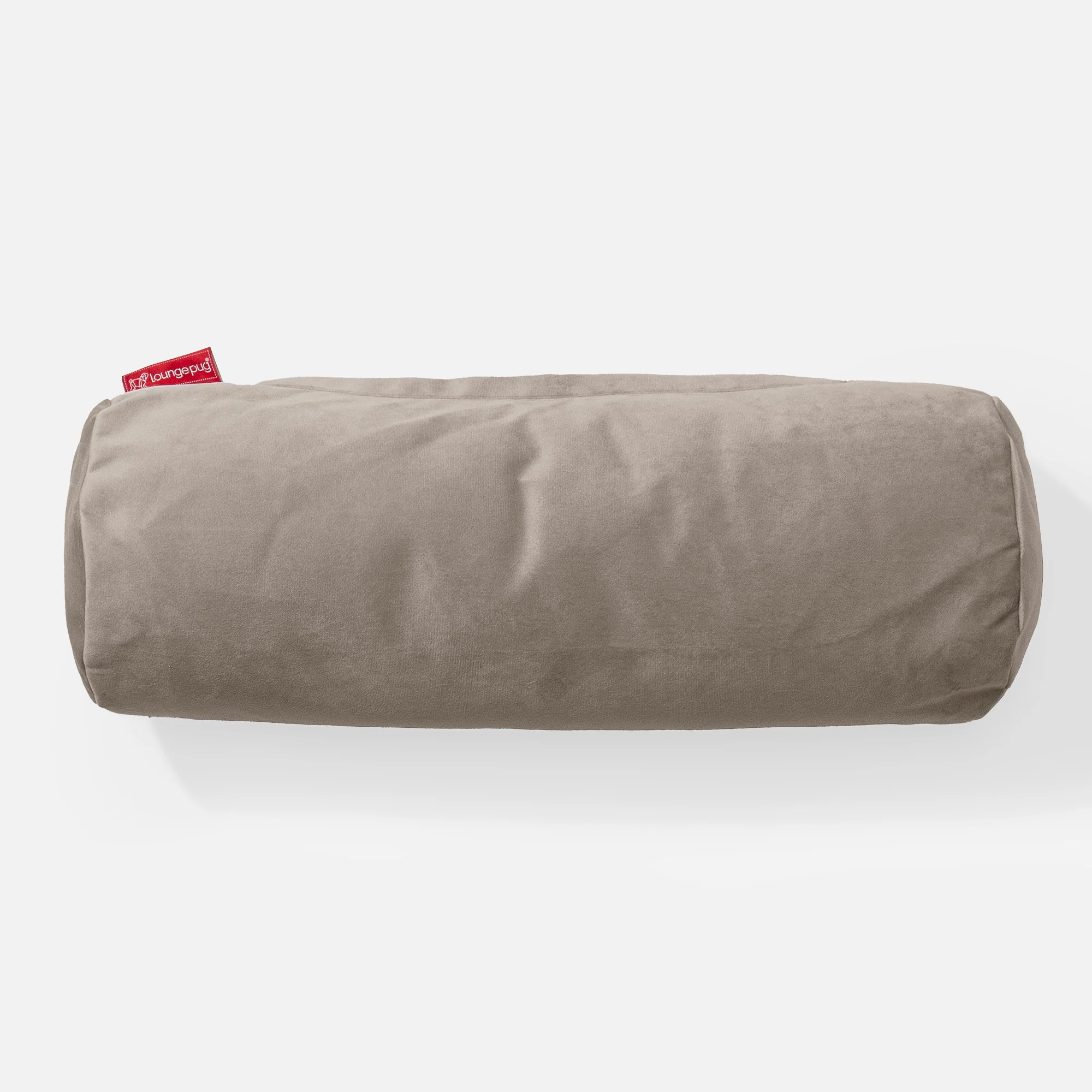 Nackenrolle Dekokissen / Sofa Kissenbezug 20 x 55cm - Samt Nerzfarben - Image 2
