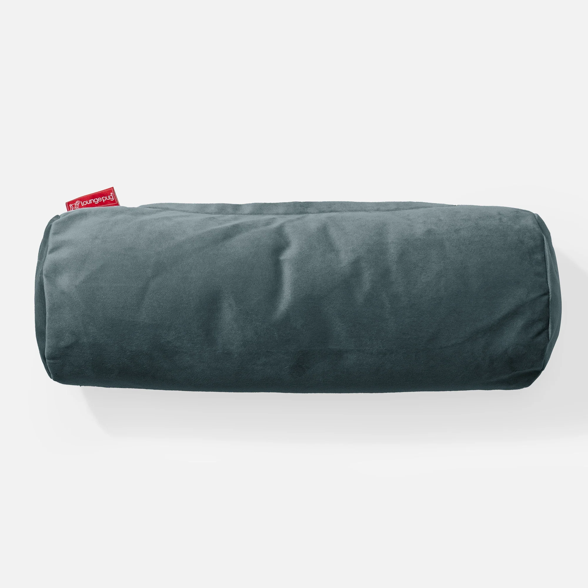 Nackenrolle Dekokissen / Sofa Kissenbezug 20 x 55cm - Samt Türkis - Image 2