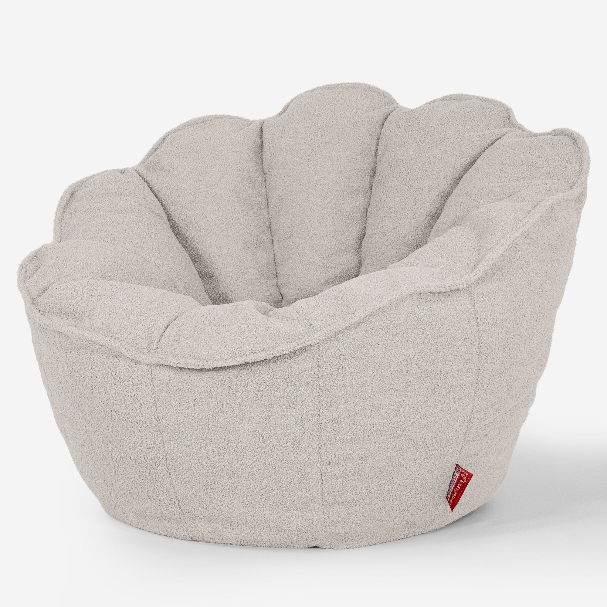 Natalia Sacco Sitzsack Stuhl - Bouclé Elfenbein - Image 2