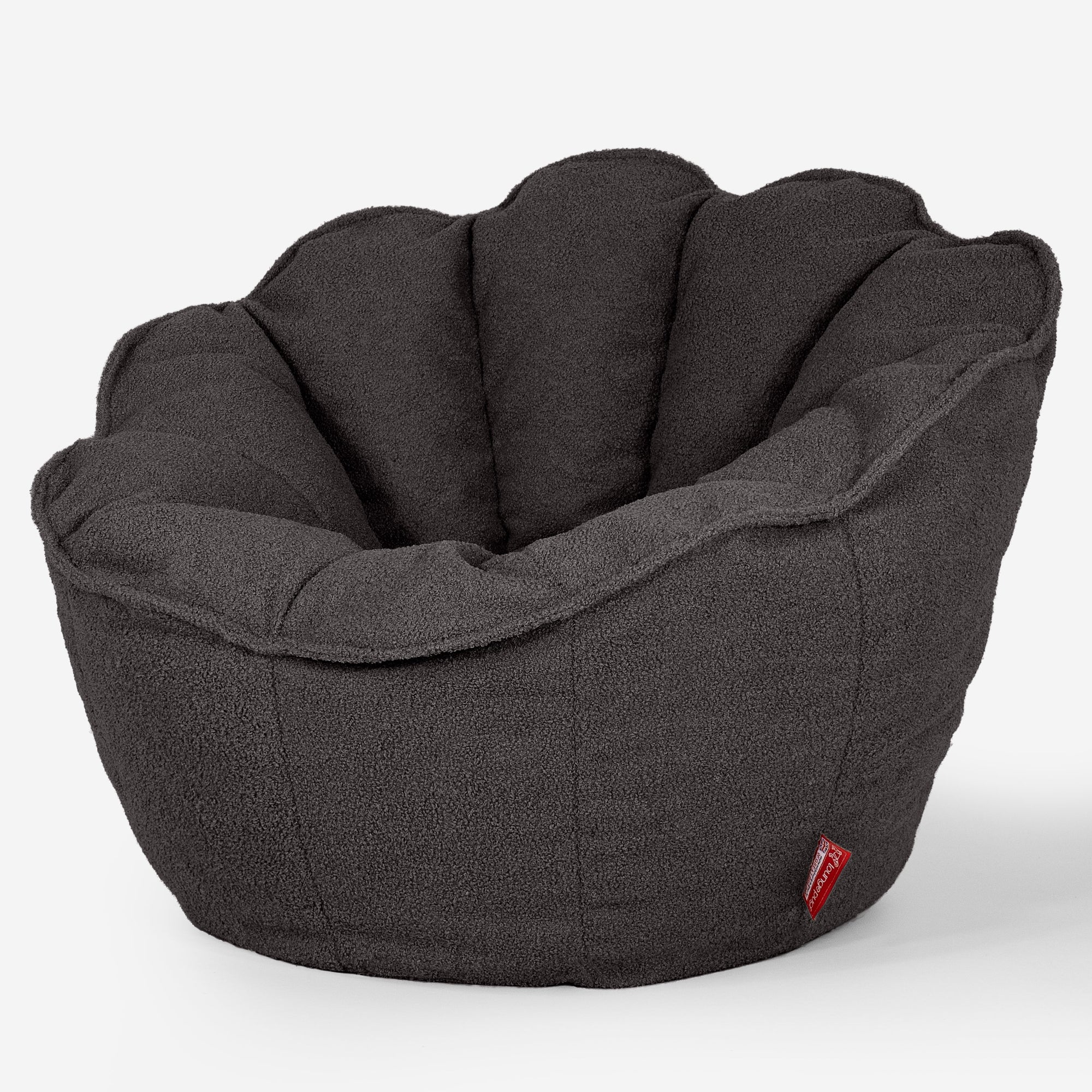 Natalia Sacco Sitzsack Stuhl - Bouclé Graphitgrau - Image 2