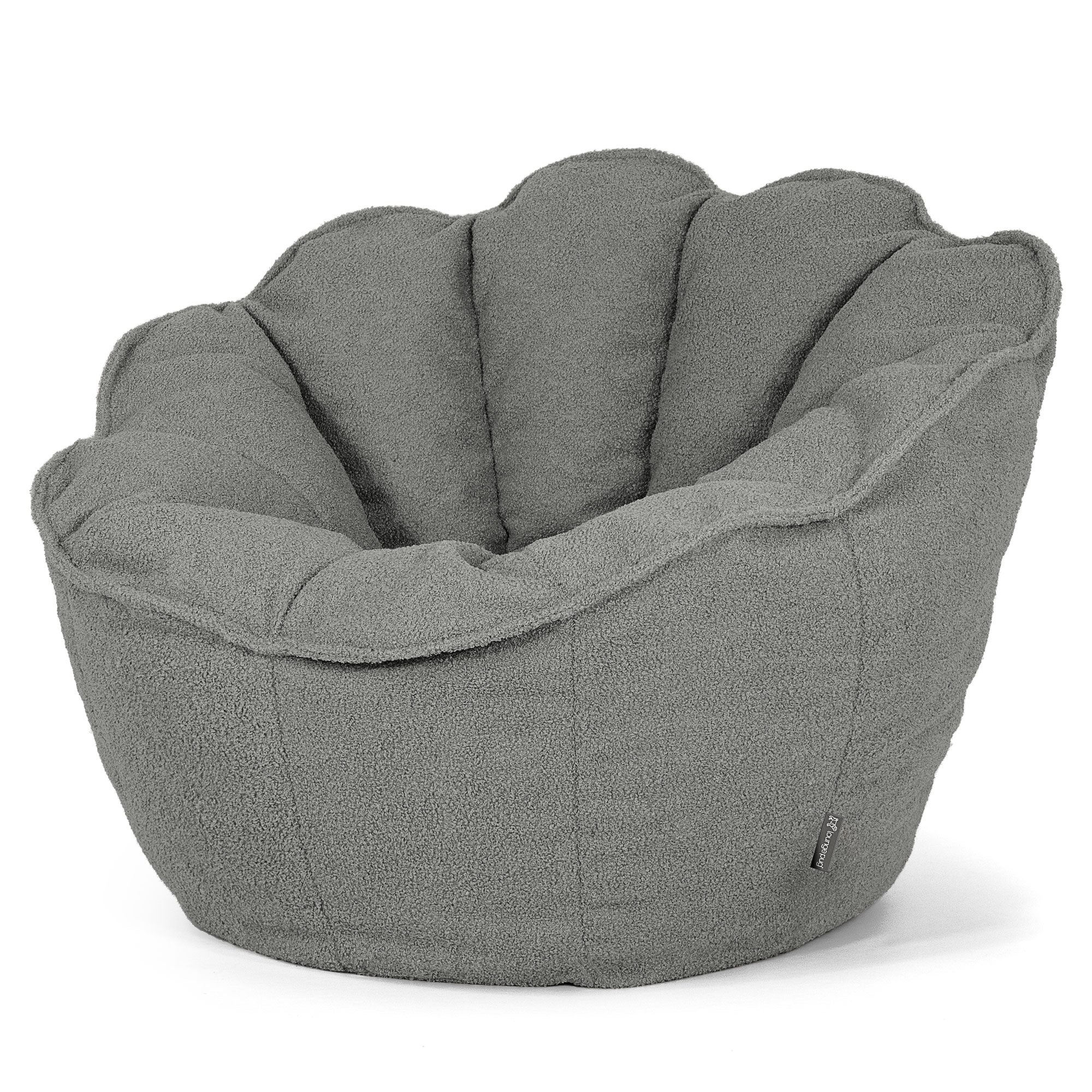 Natalia Sacco Sitzsack Stuhl - Bouclé Grau - Image 2