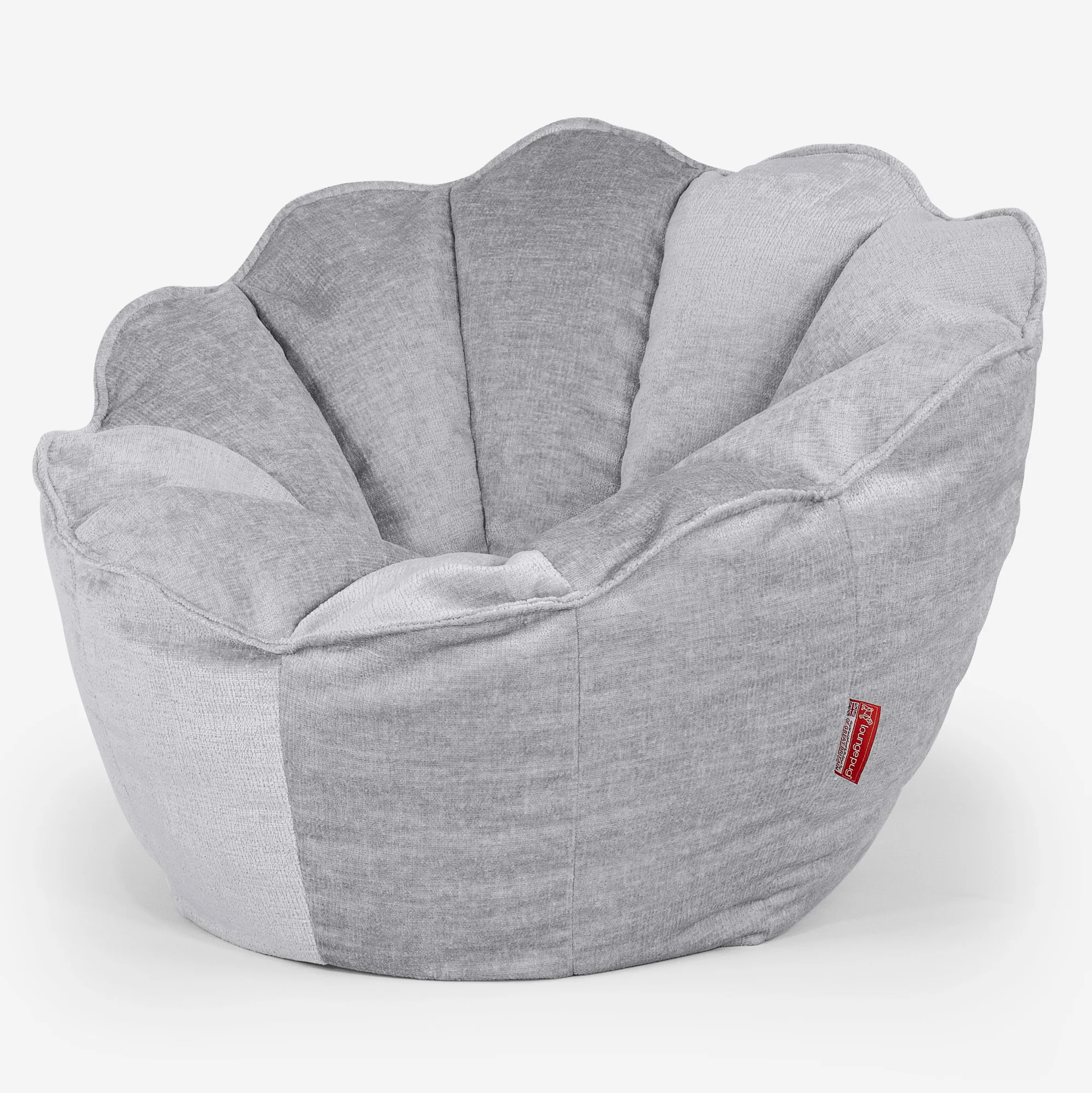 Natalia Sacco Sitzsack Stuhl - Chenille Grau - Image 2