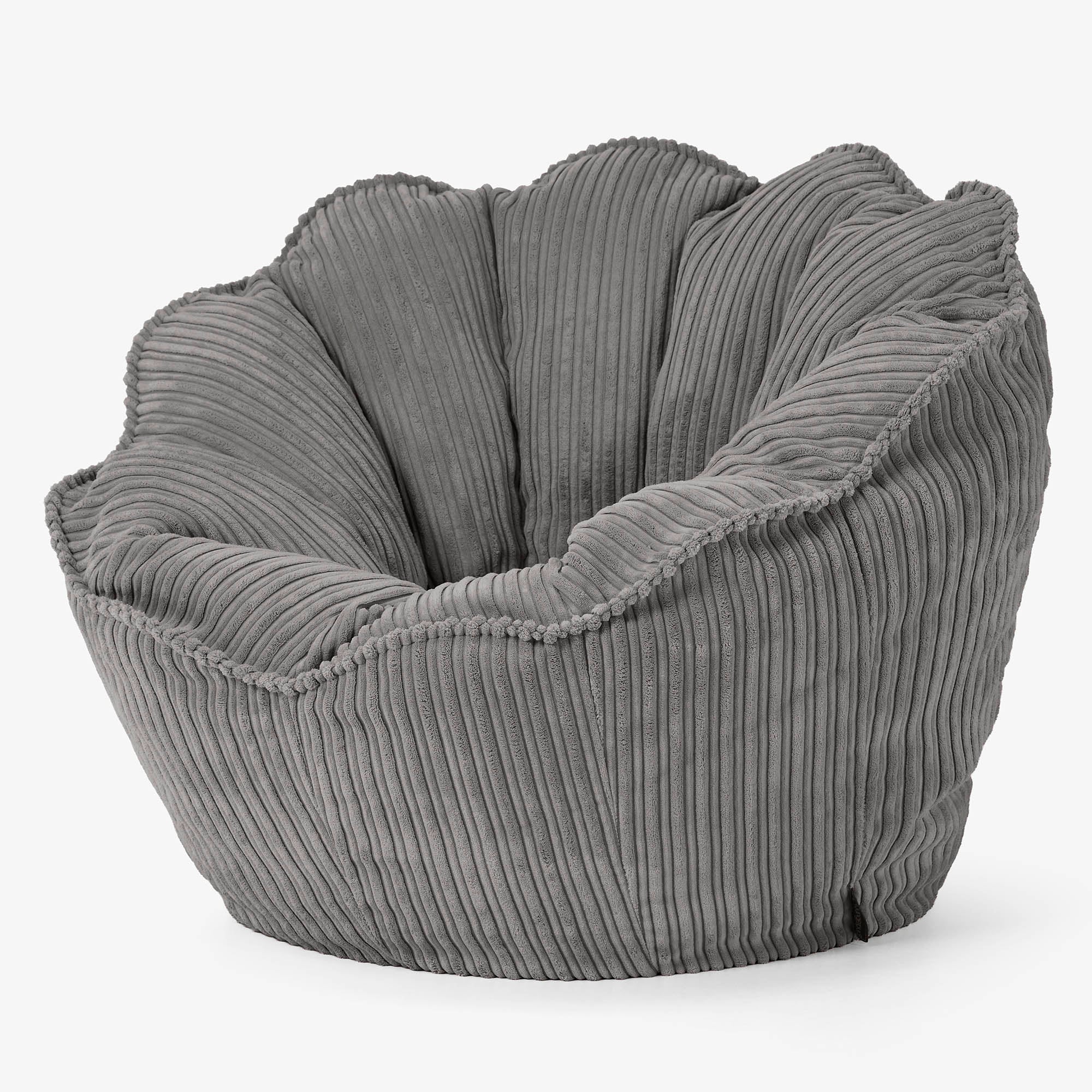 Natalia Sacco Sitzsack Stuhl - Cord Graphitgrau - Image 2