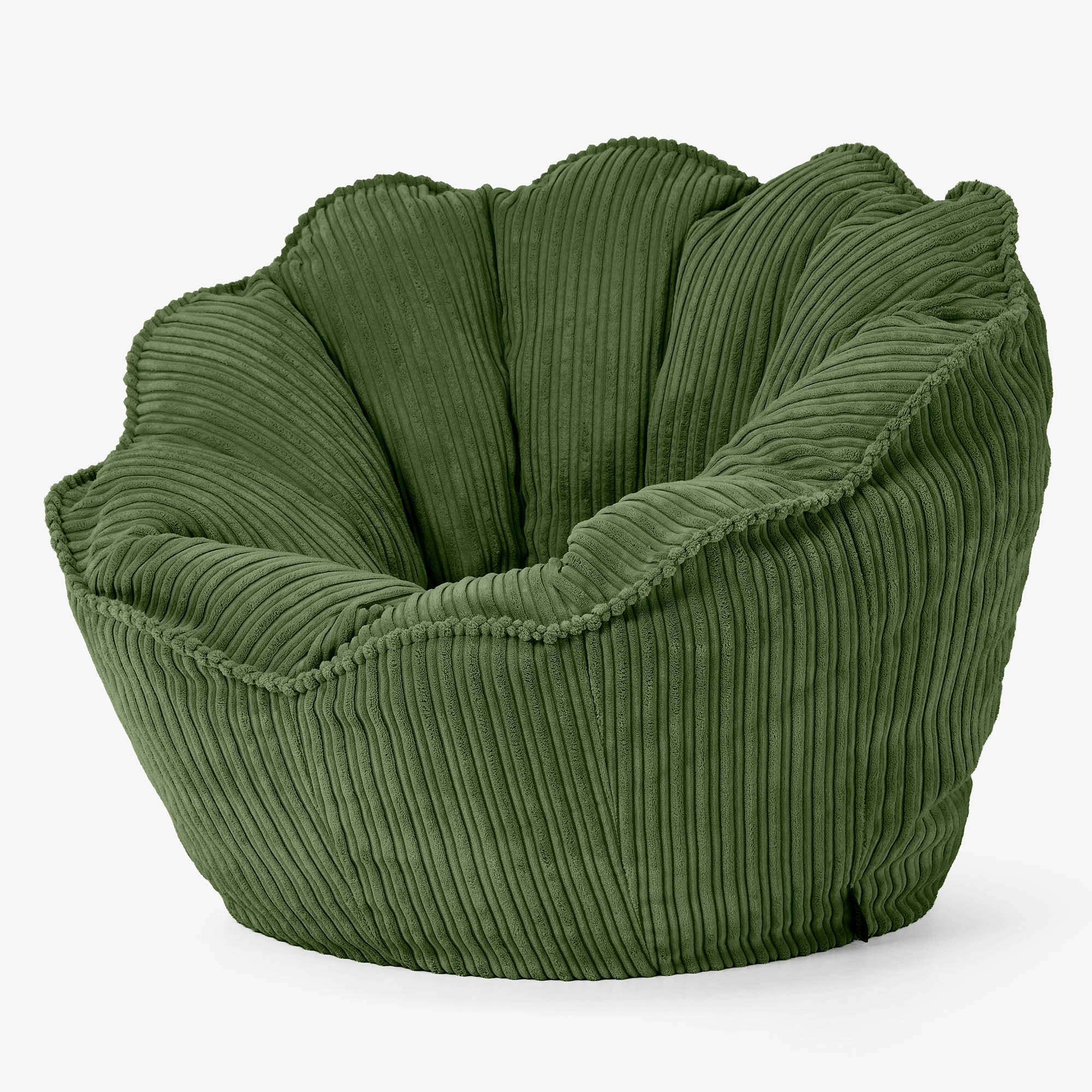 Natalia Sacco Sitzsack Stuhl - Cord Nadelwaldgrün - Image 2
