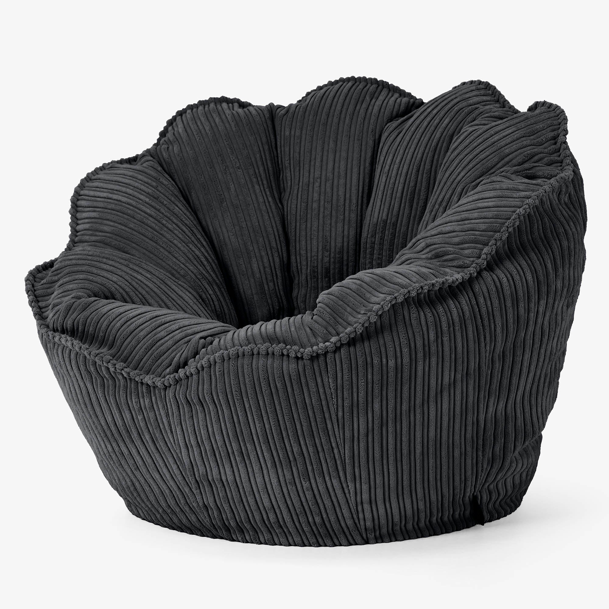 Natalia Sacco Sitzsack Stuhl - Cord Schwarz - Image 2