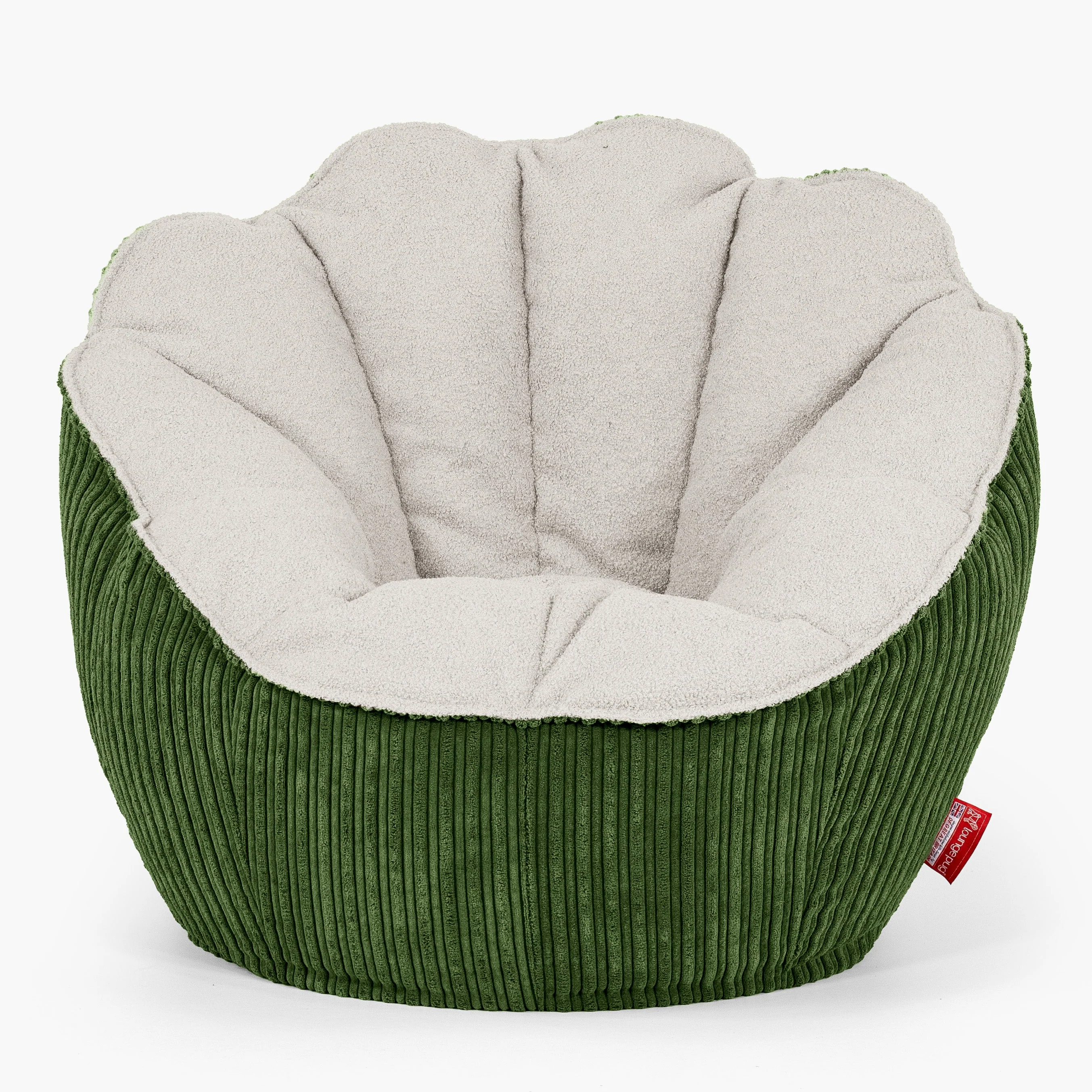 Natalia Sacco Sitzsack Stuhl Ersatz Bezug - Bouclé & Cord - Image 2