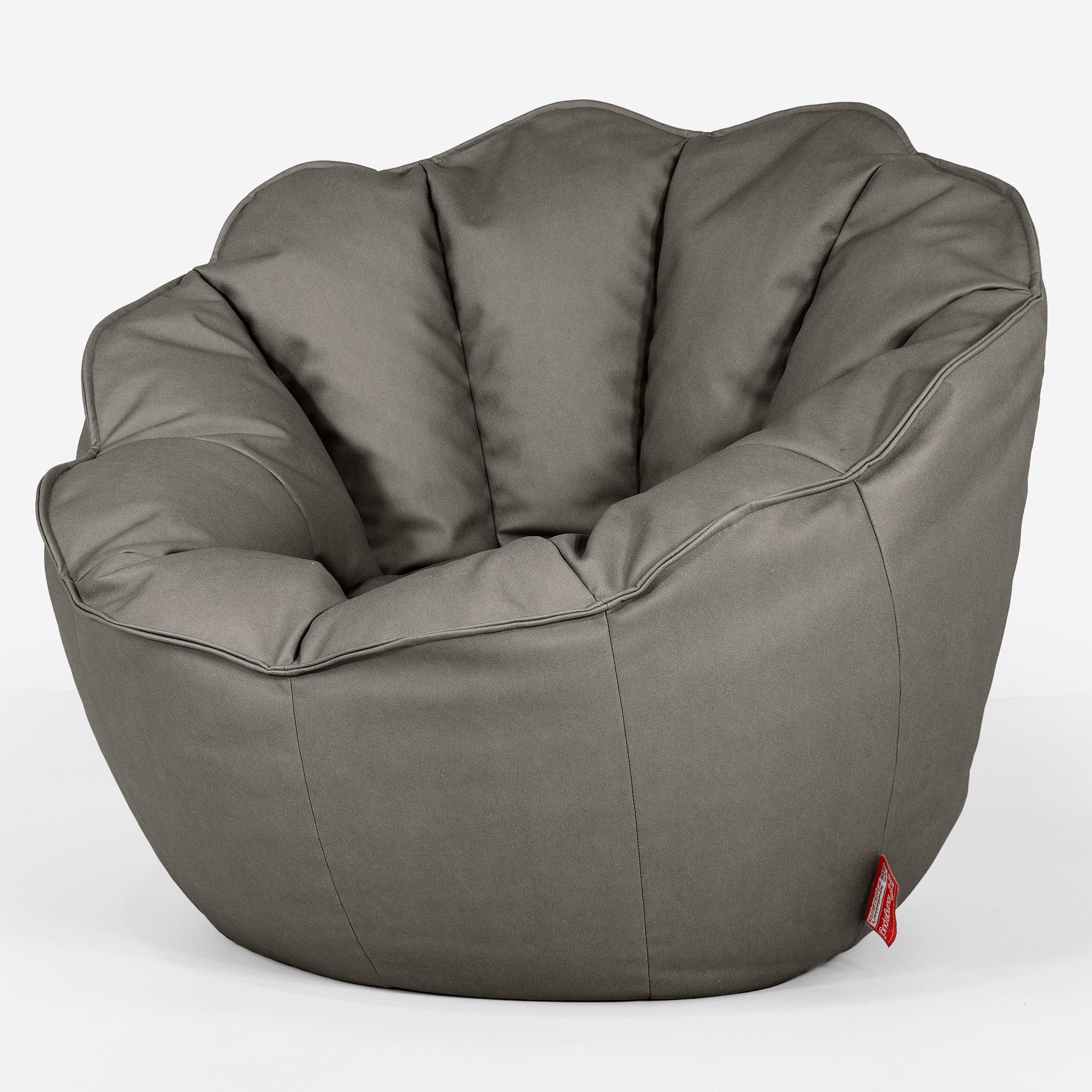 Natalia Sacco Sitzsack Stuhl - Veganes Leder Grau - Image 2