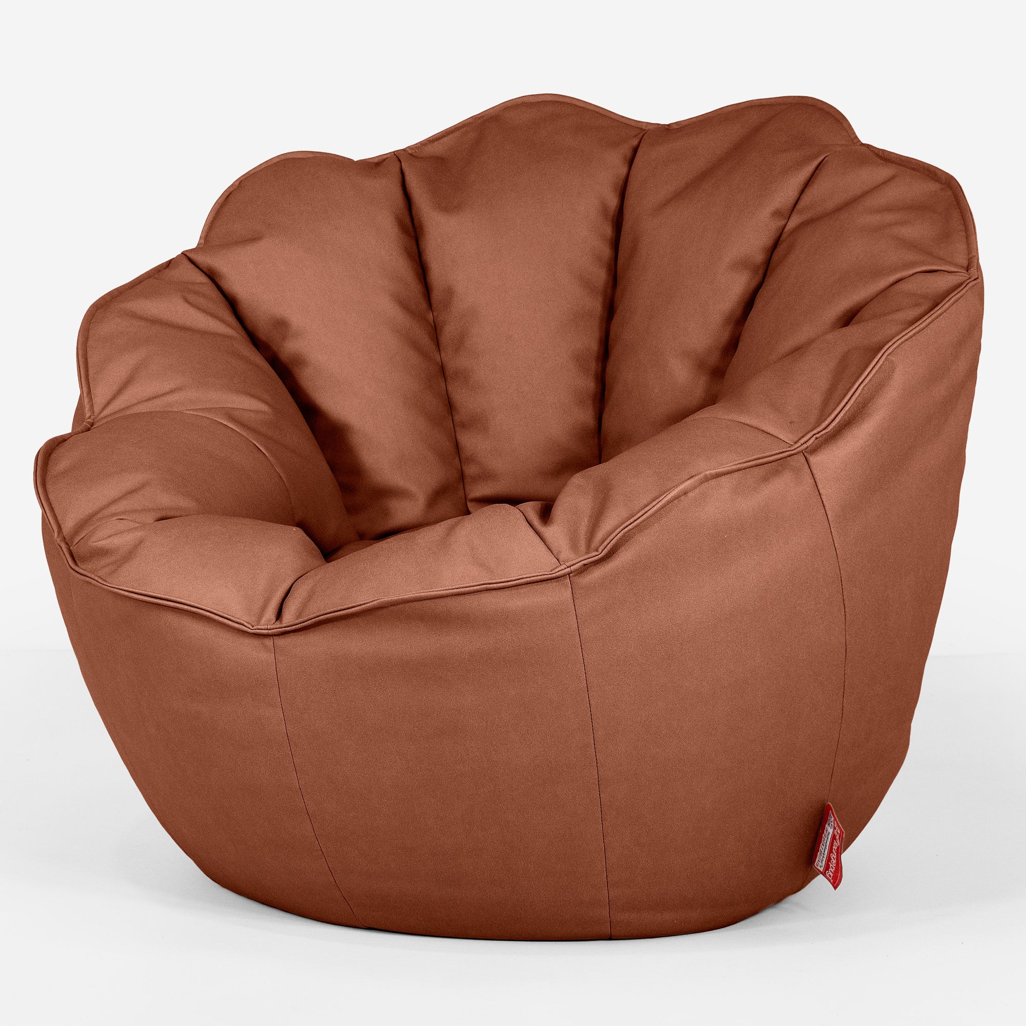 Natalia Sacco Sitzsack Stuhl - Veganes Leder Kastanienbraun - Image 2