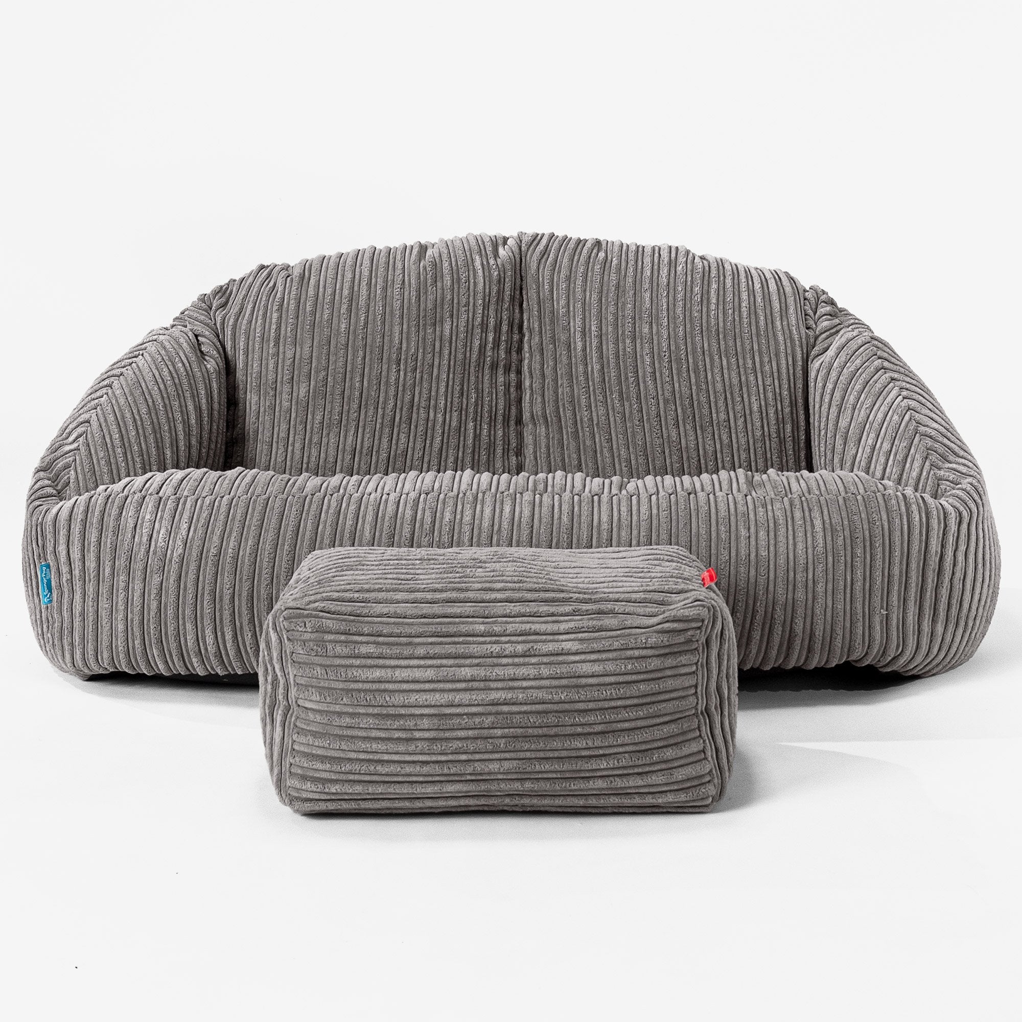Kindersofa Bubble 2-6 jahren - Cord Graphitgrau - Image 2