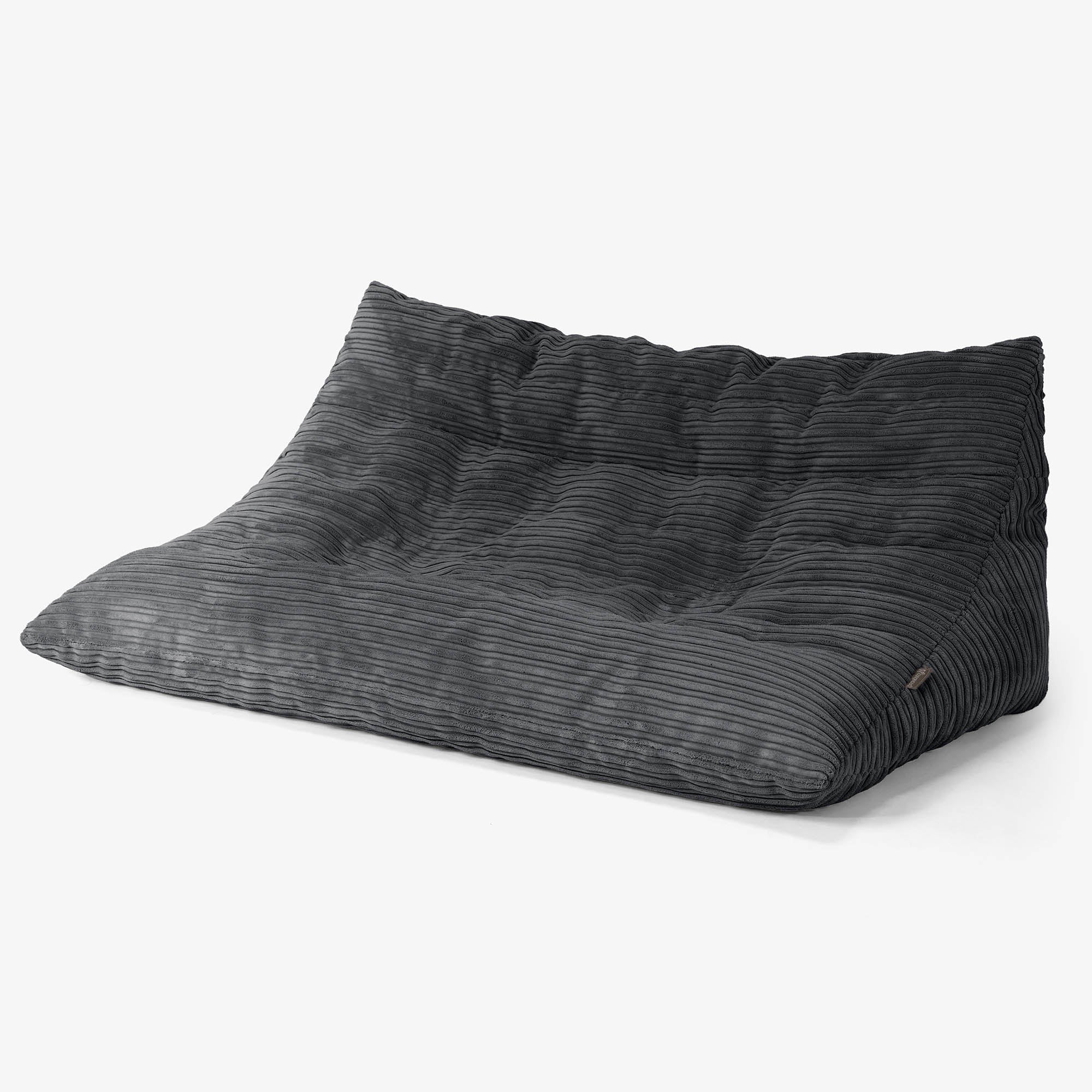 Noah Sitzsack-Bodensofa - Cord Schwarz - Image 2