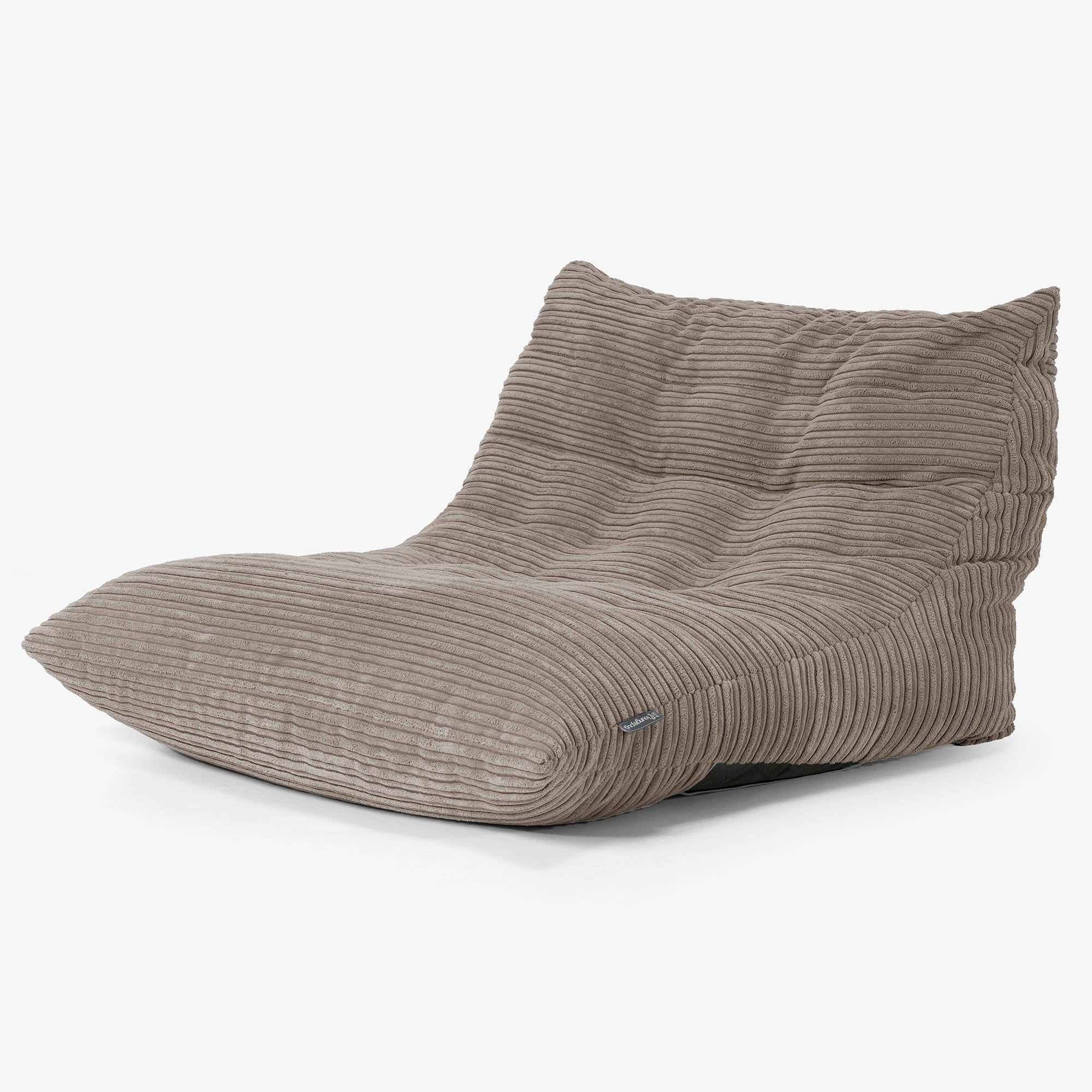 Noah Sitzsack-Bodenstuhl - Cord Beigegrau - Image 2