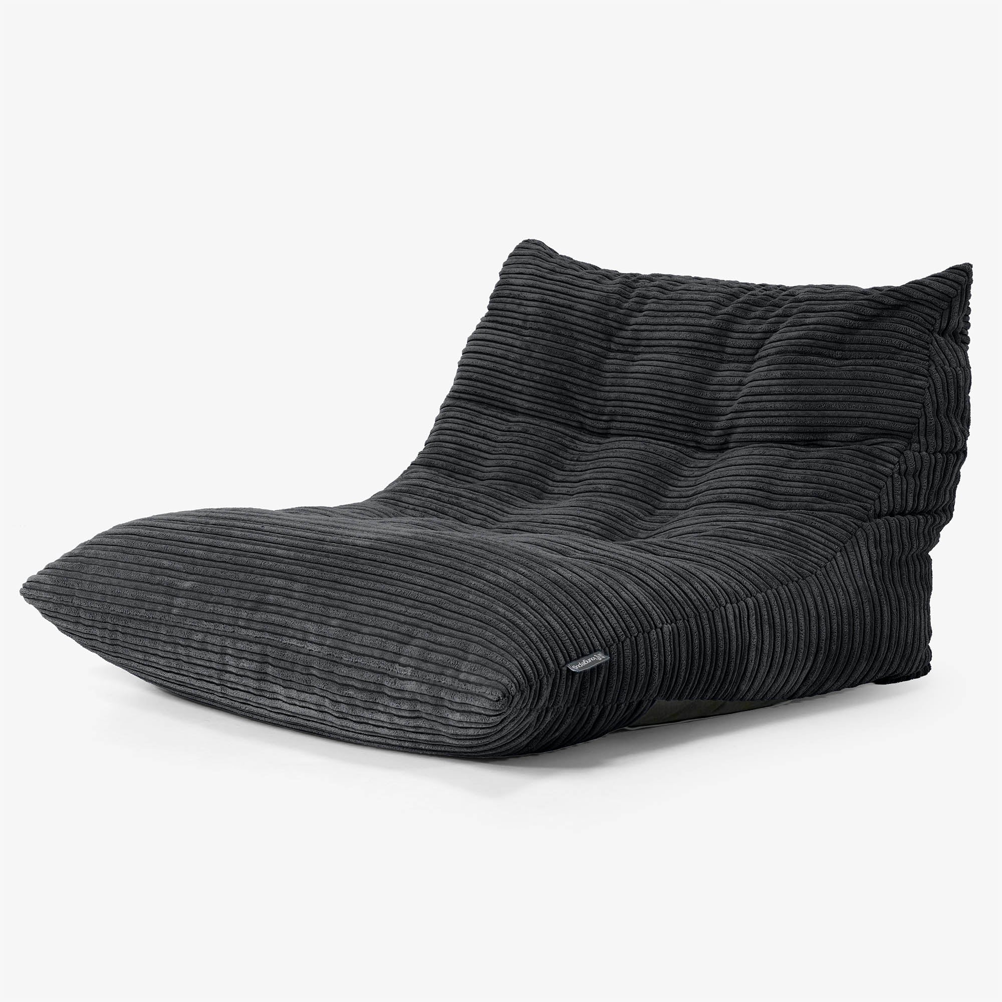 Noah Sitzsack-Bodenstuhl - Cord Schwarz - Image 2