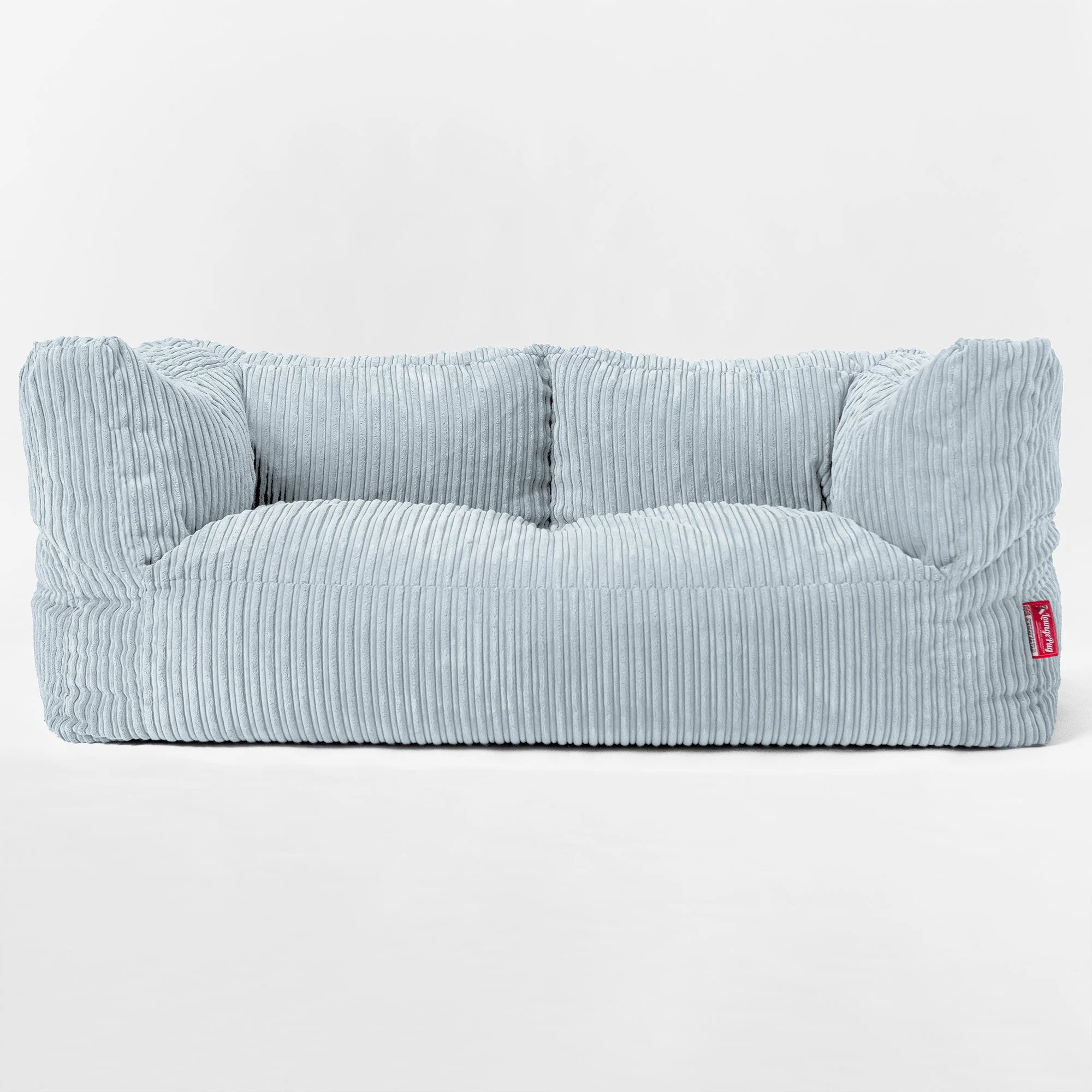 Riesen Albert Kinder Sitzsack Sofa 3-14 Jahre - Cord Baby Blau - Image 3