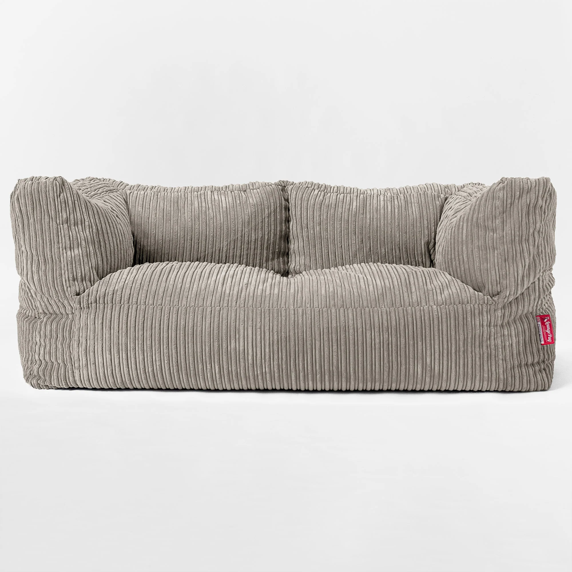 Riesen Albert Kinder Sitzsack Sofa 3-14 Jahre - Cord Nerzfarben - Image 3