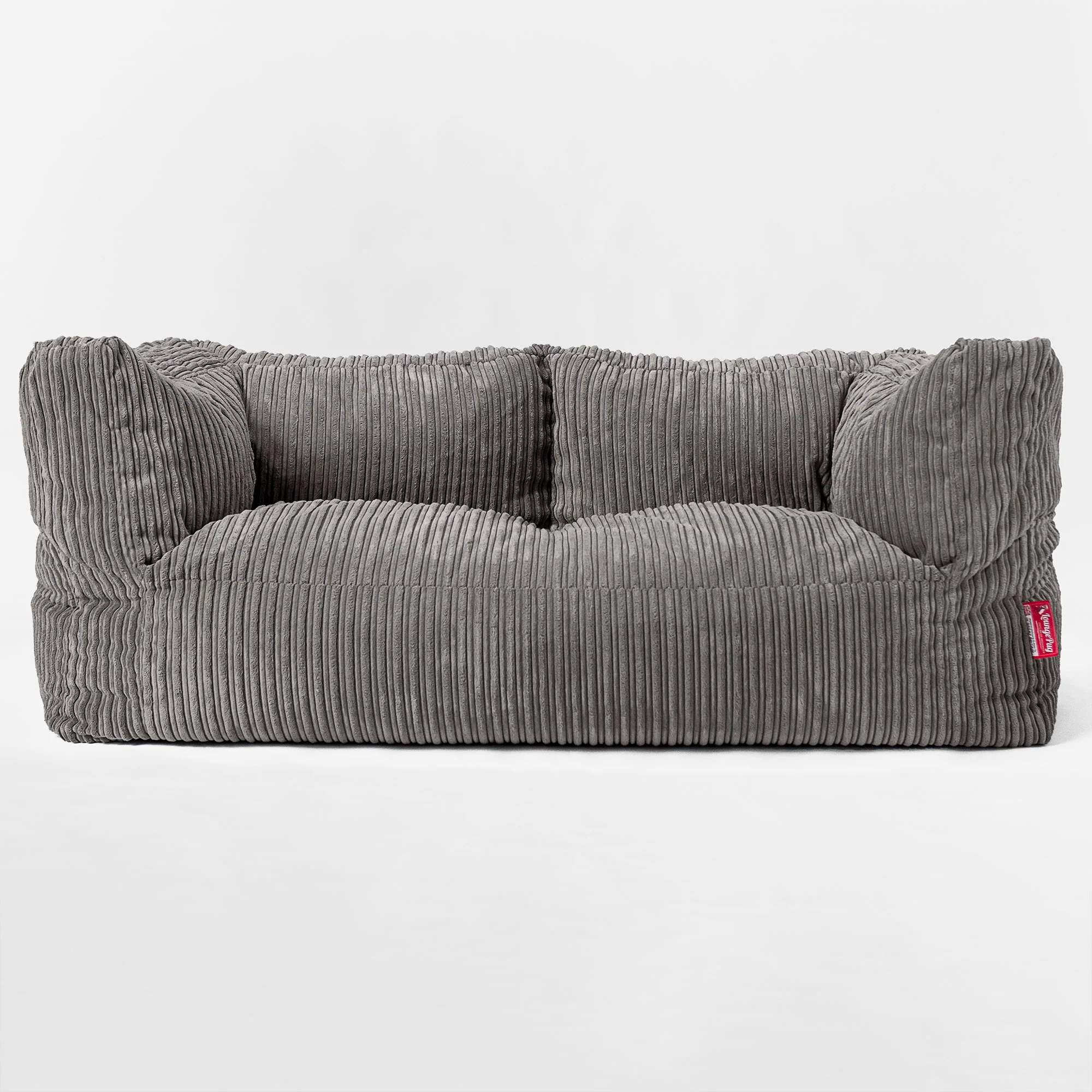 Riesen Albert Kinder Sitzsack Sofa 3-14 Jahre - Cord Graphitgrau - Image 3