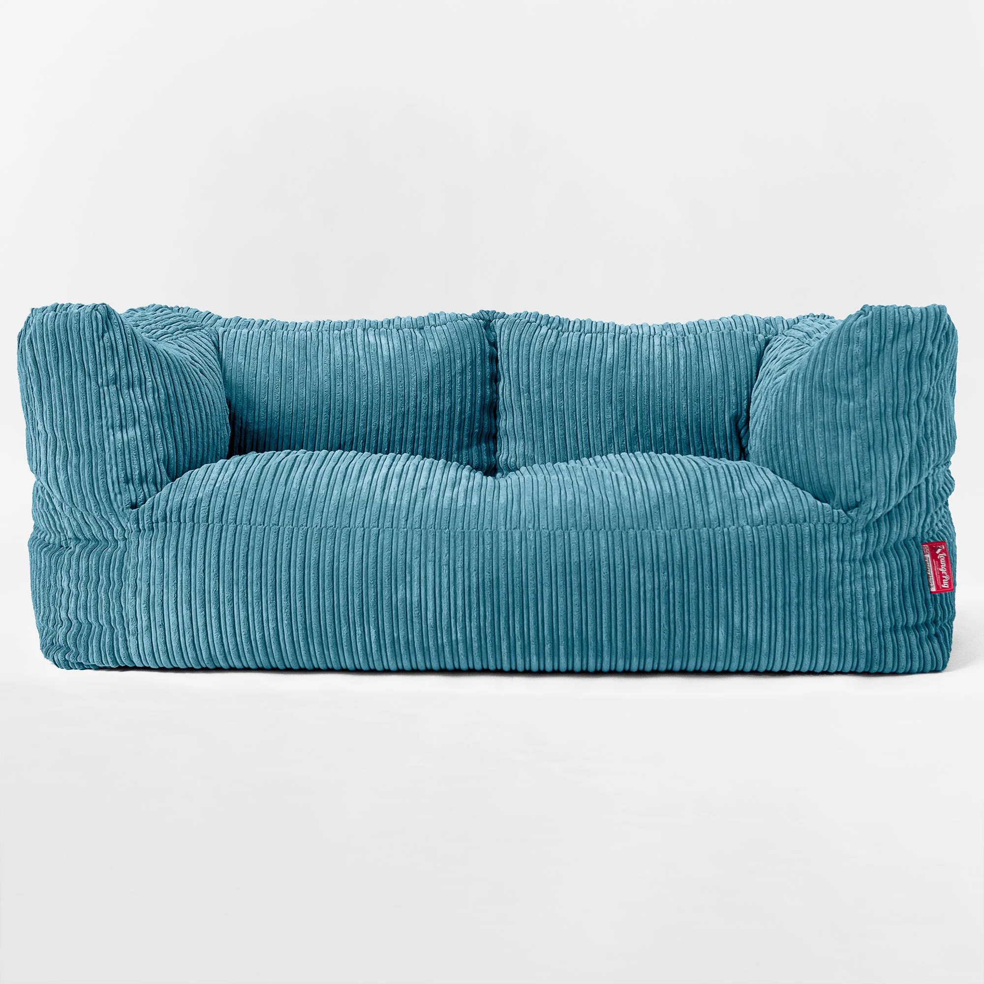 Riesen Albert Kinder Sitzsack Sofa 3-14 Jahre - Cord Türkis - Image 3