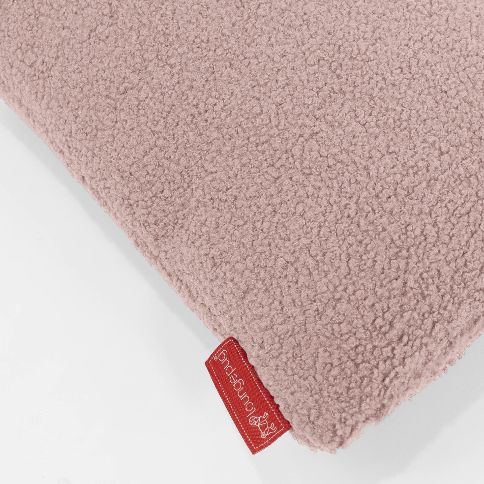 Riesen Dekokissen / Sofa Kissenbezug 40 x 70cm - Bouclé Pink - Image 2