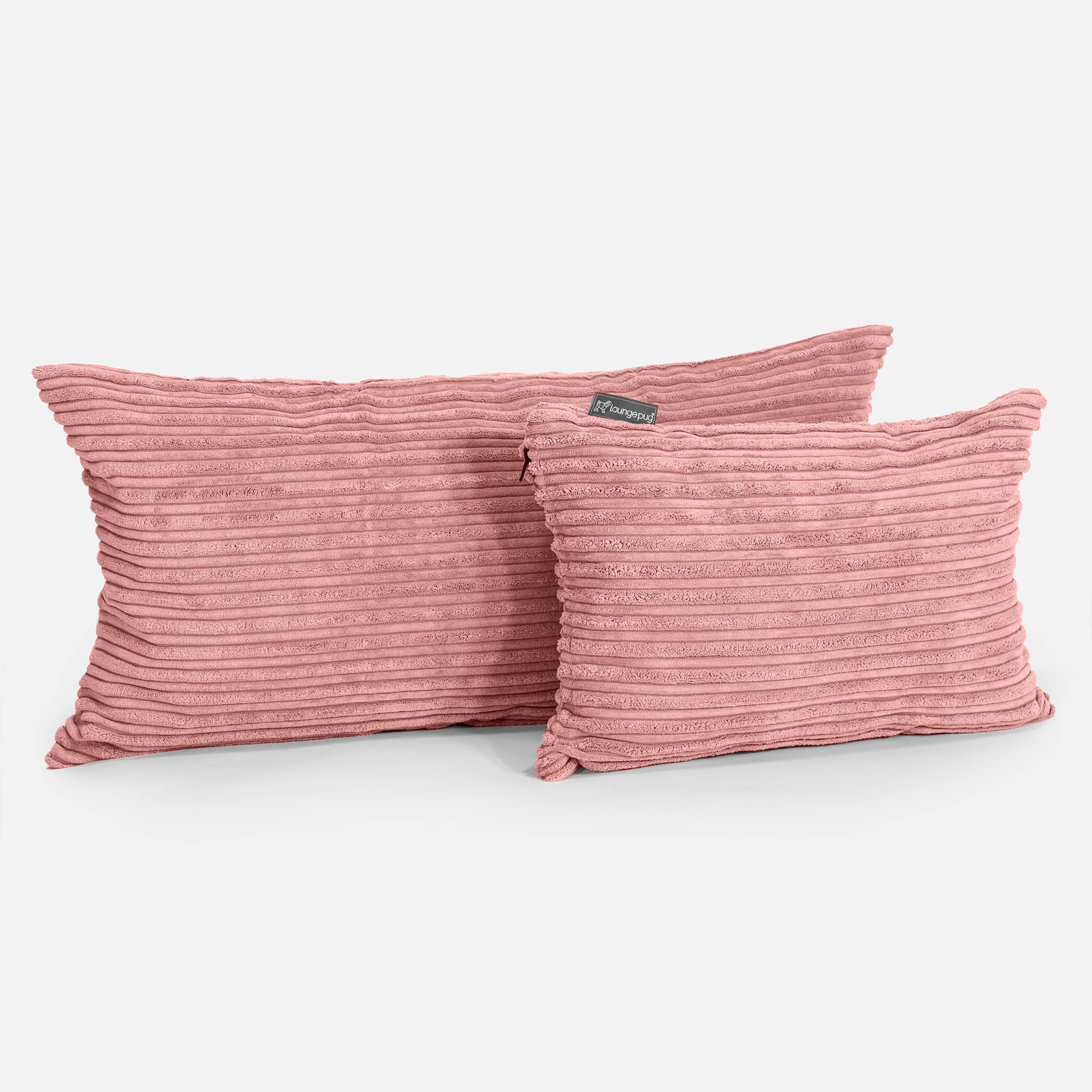Riesen Dekokissen / Sofa Kissenbezug 40 x 70cm - Cord Pfirsich - Image 3