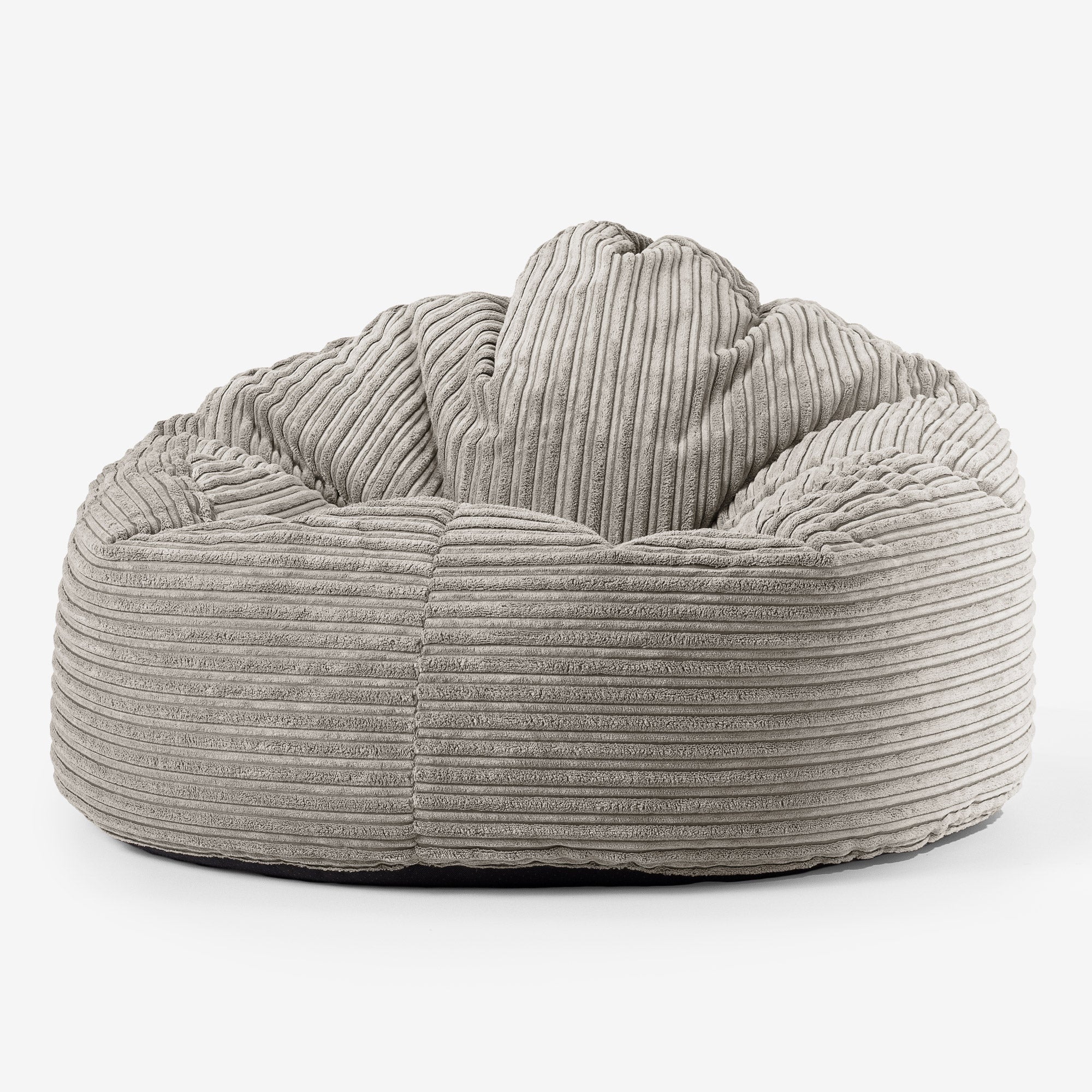 Riesen Kuschel Sitzsack für Kinder 3-8 Jahre - Cord Nerzfarben - Image 2