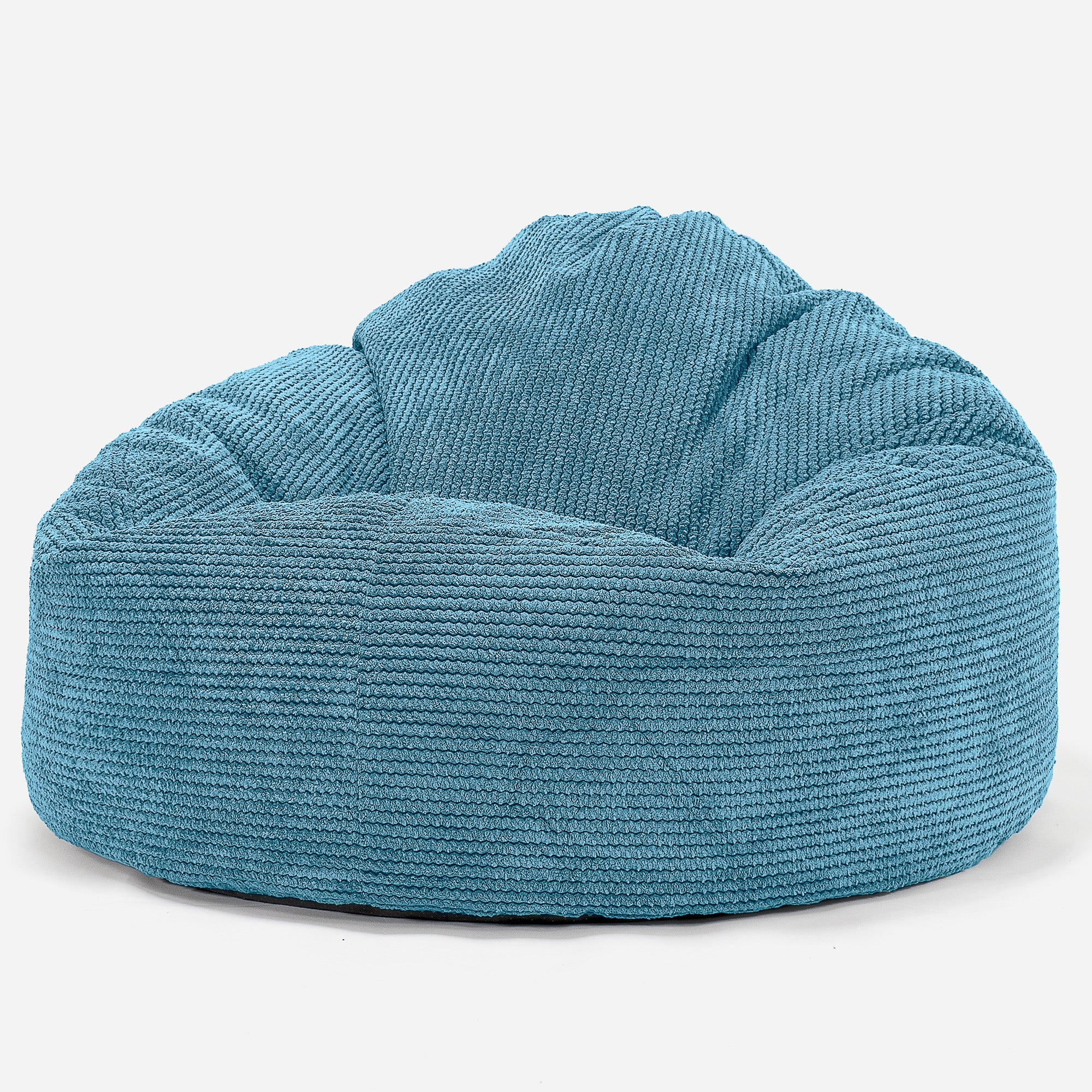 Riesen Kuschel Sitzsack für Kinder 3-8 Jahre - Pom-Pom Türkis - Image 2