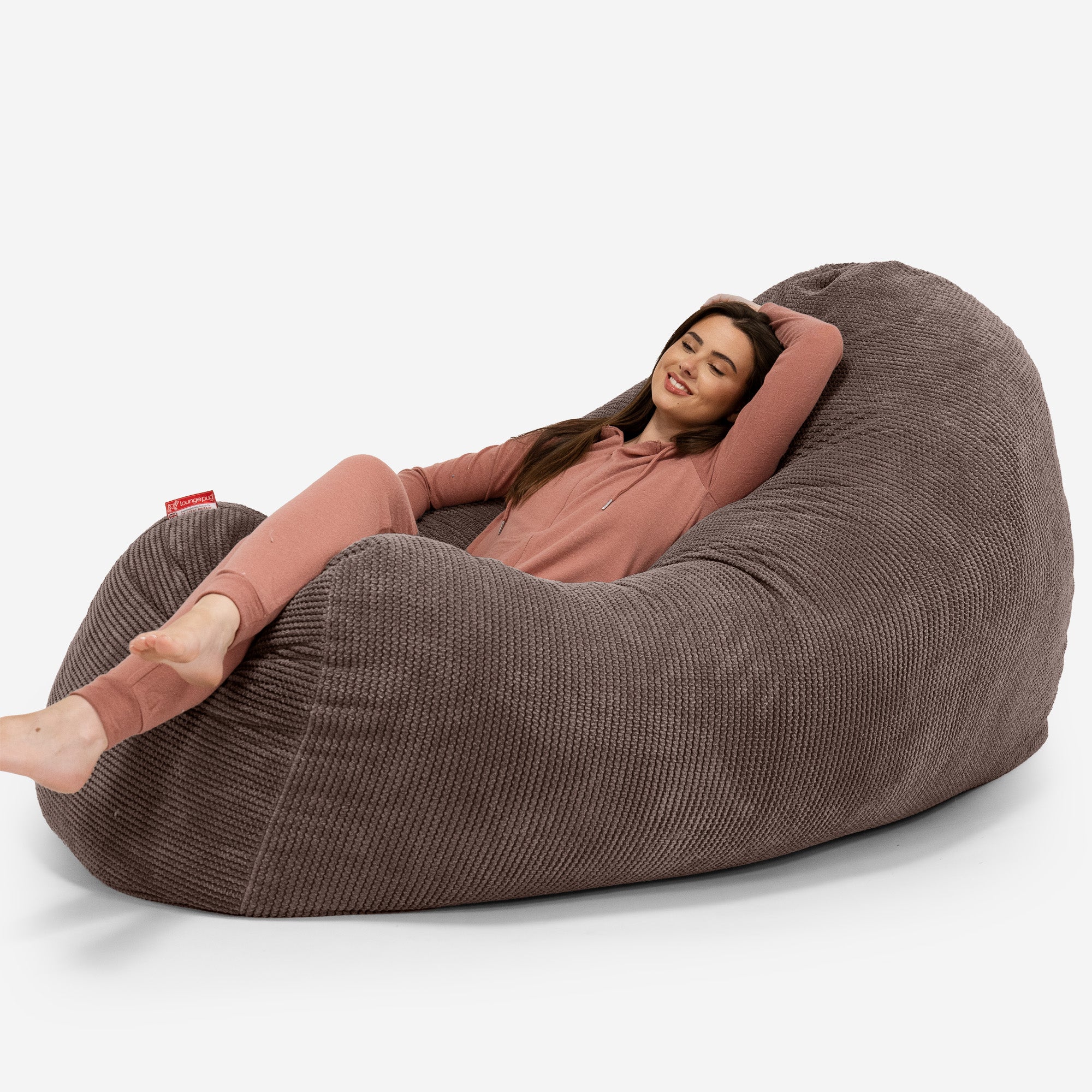 Riesen Sitzsack Couch Ersatz Bezug - Pom-Pom - Image 3