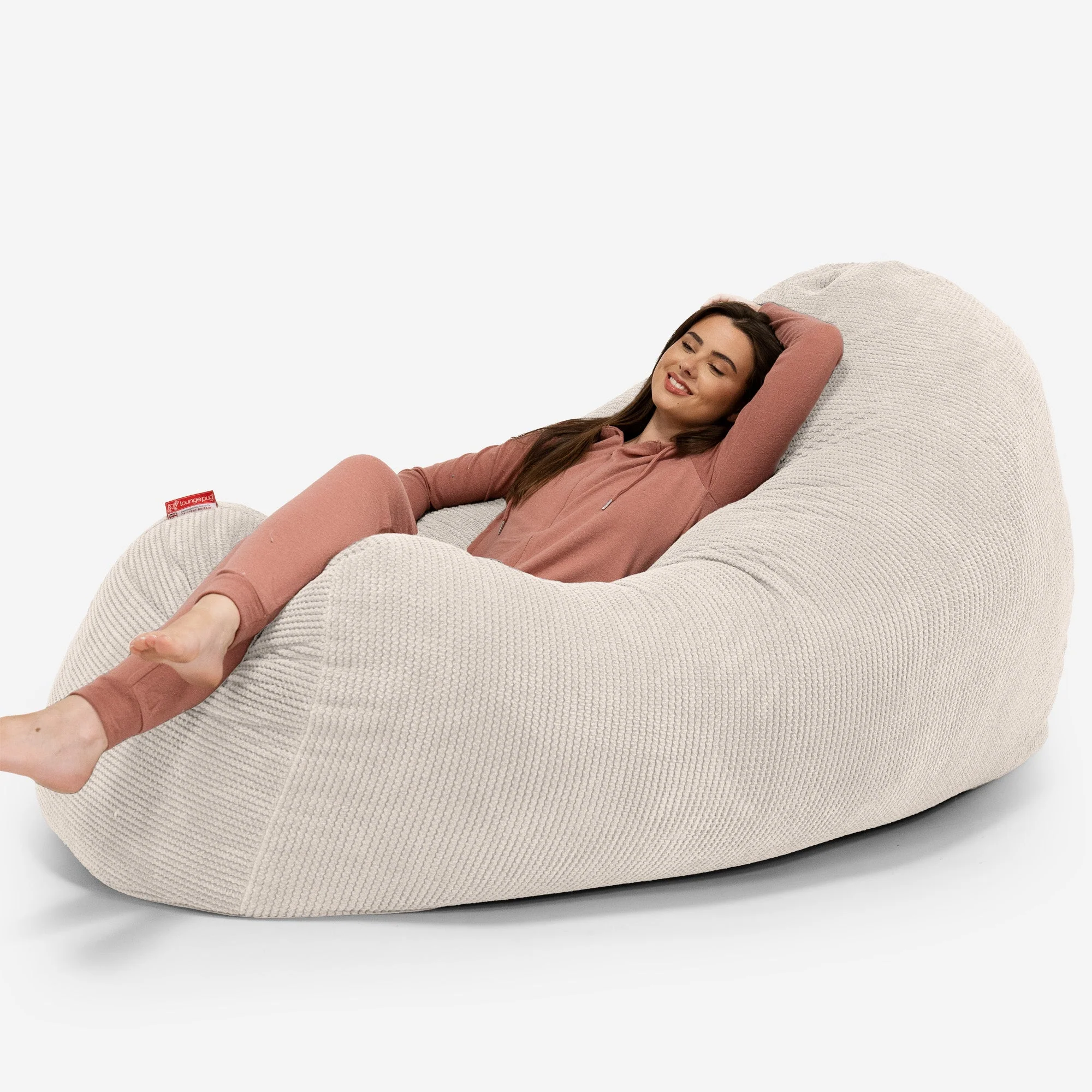 Riesen Sitzsack Couch Ersatz Bezug - Pom-Pom - Image 4