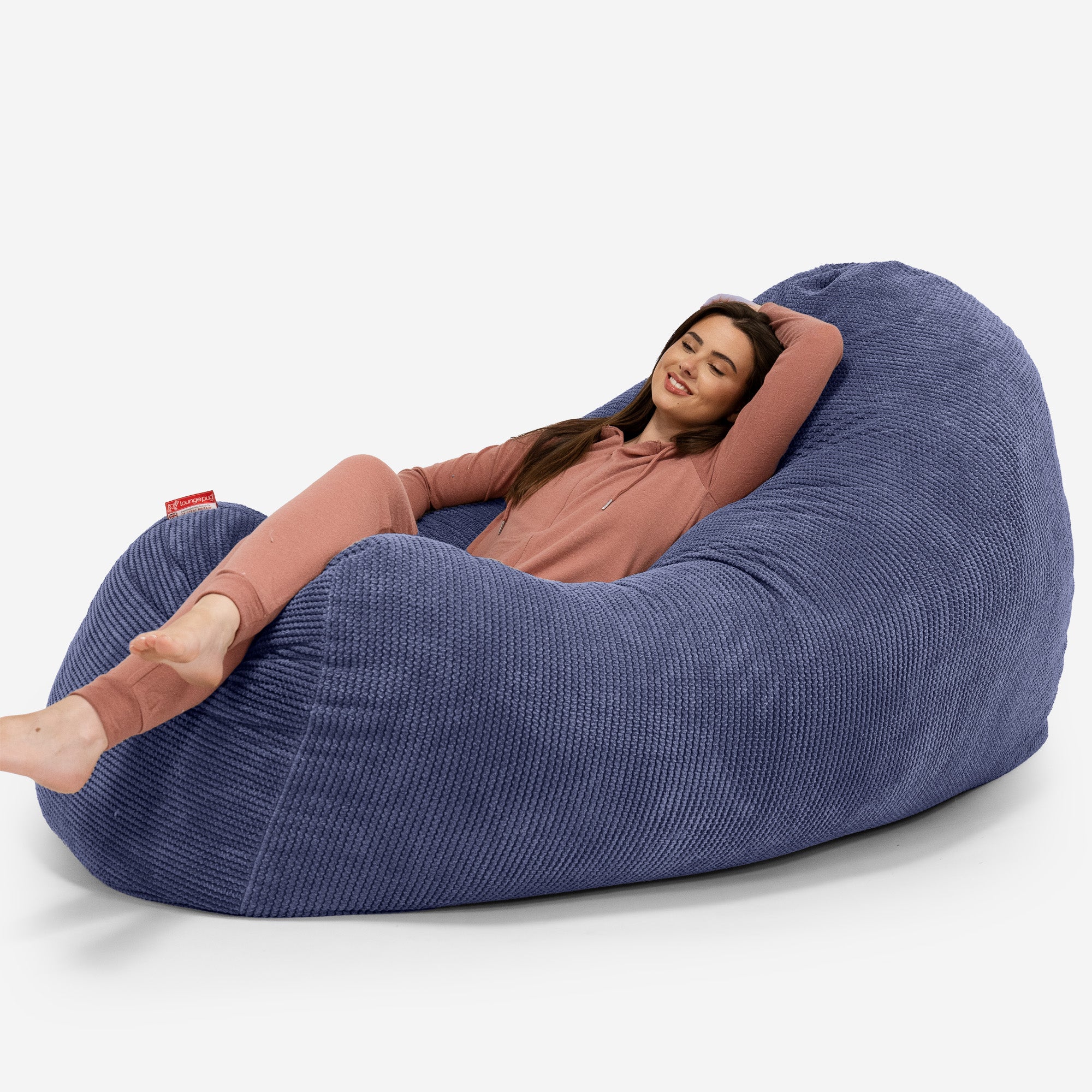 Riesen Sitzsack Couch Ersatz Bezug - Pom-Pom - Image 6