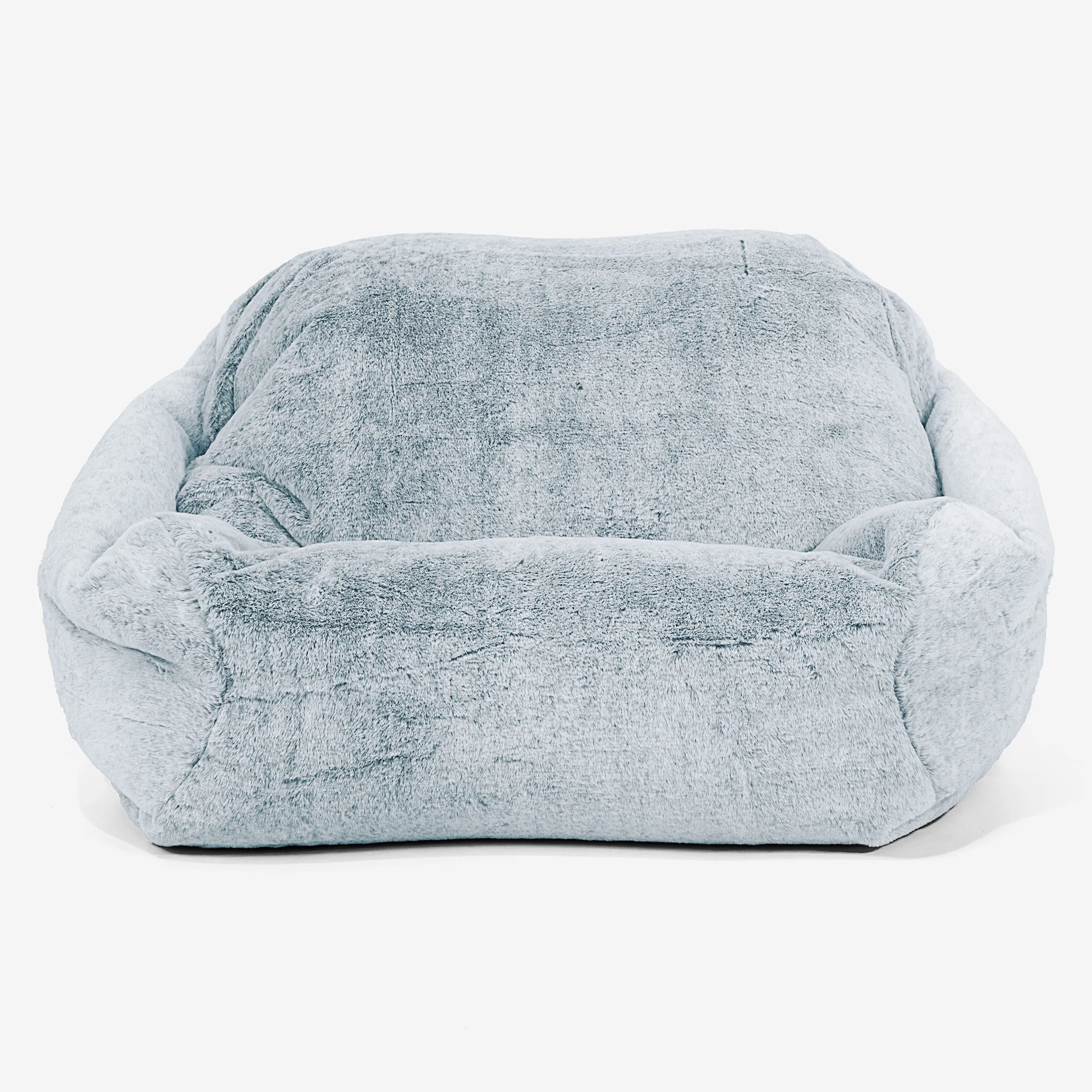 Sabine Sitzsack Sessel - Kaninchen Kunstfell Pastellblau - Image 2