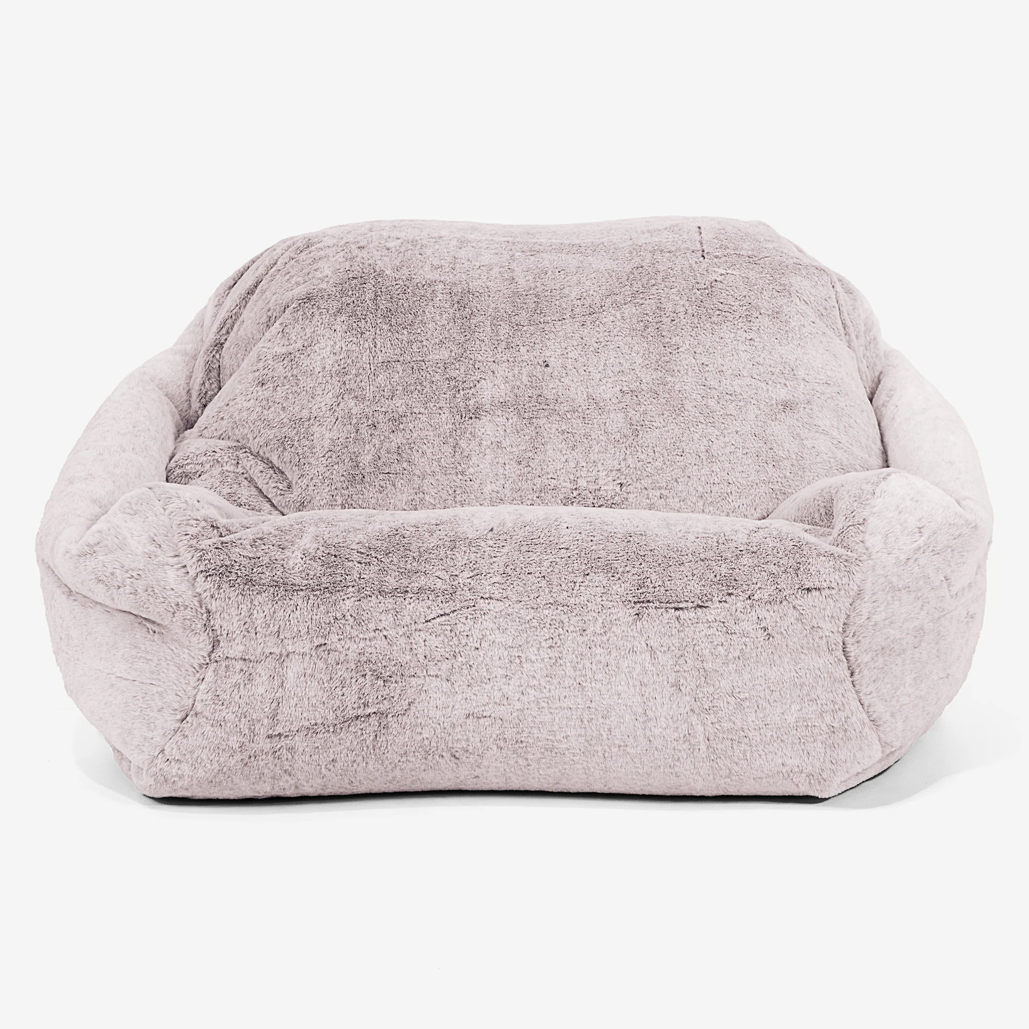 Sabine Sitzsack Sessel - Kaninchen Kunstfell Pastellrosa - Image 2
