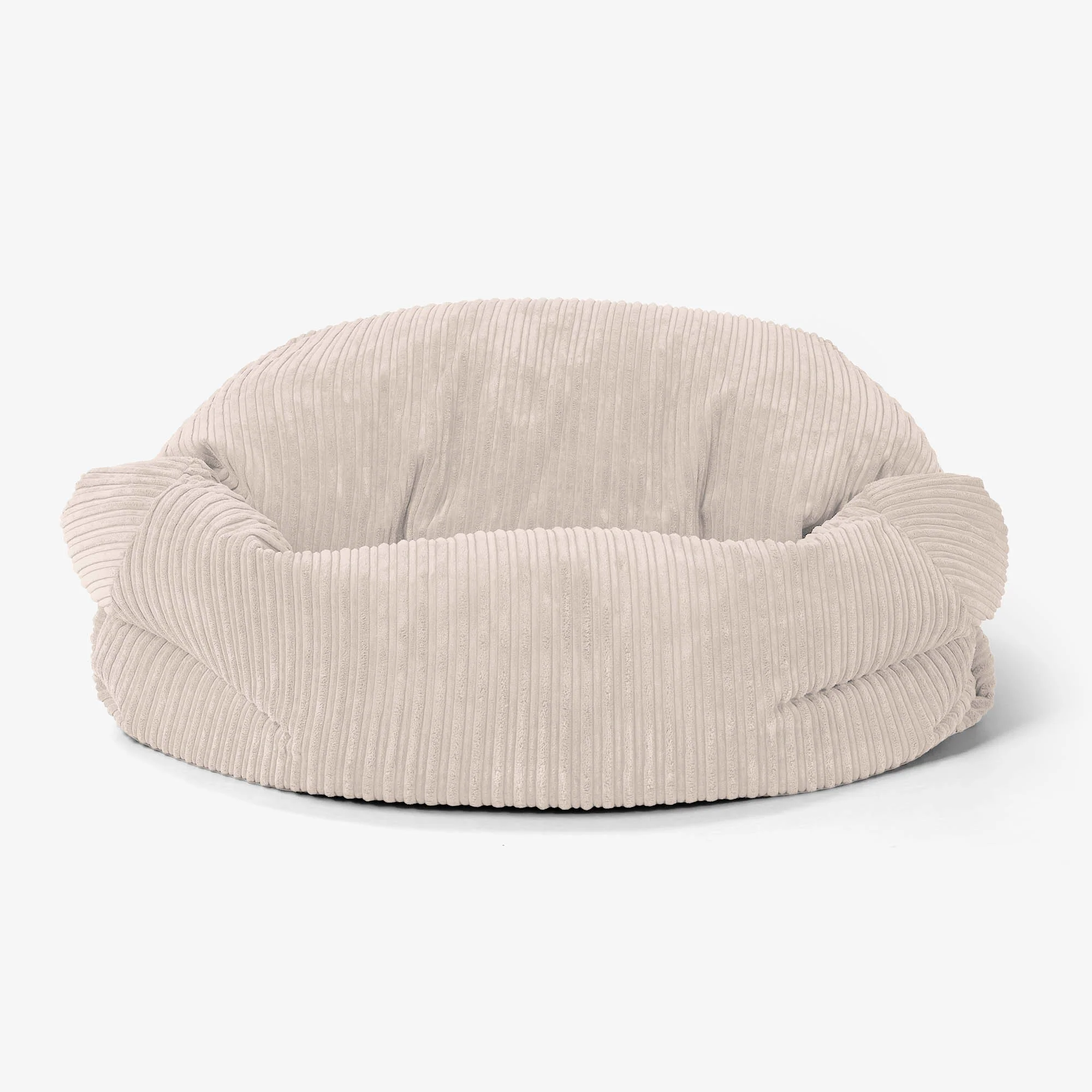 Sabine Sitzsack Sofa - Cord Elfenbein - Image 2