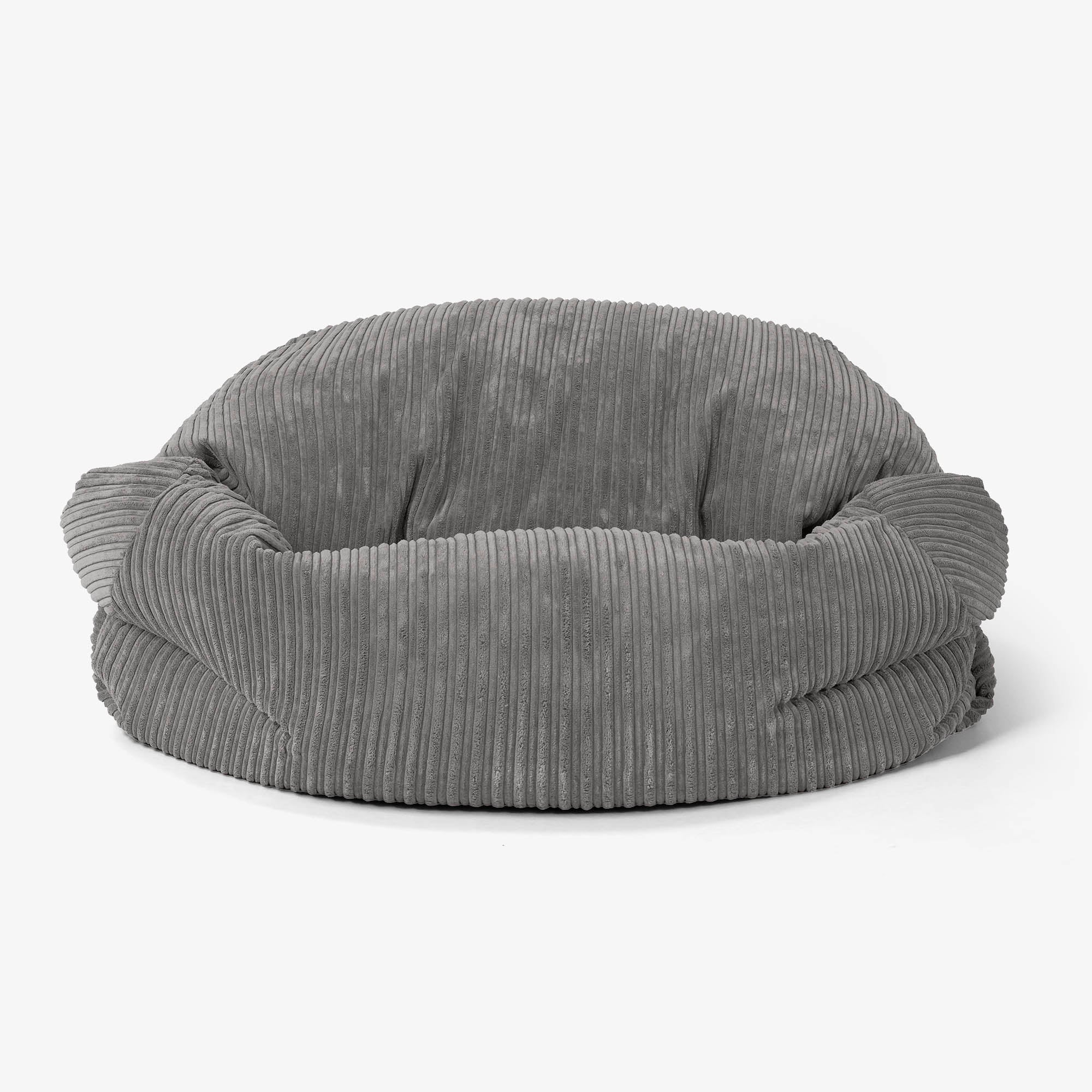 Sabine Sitzsack Sofa - Cord Graphitgrau - Image 2